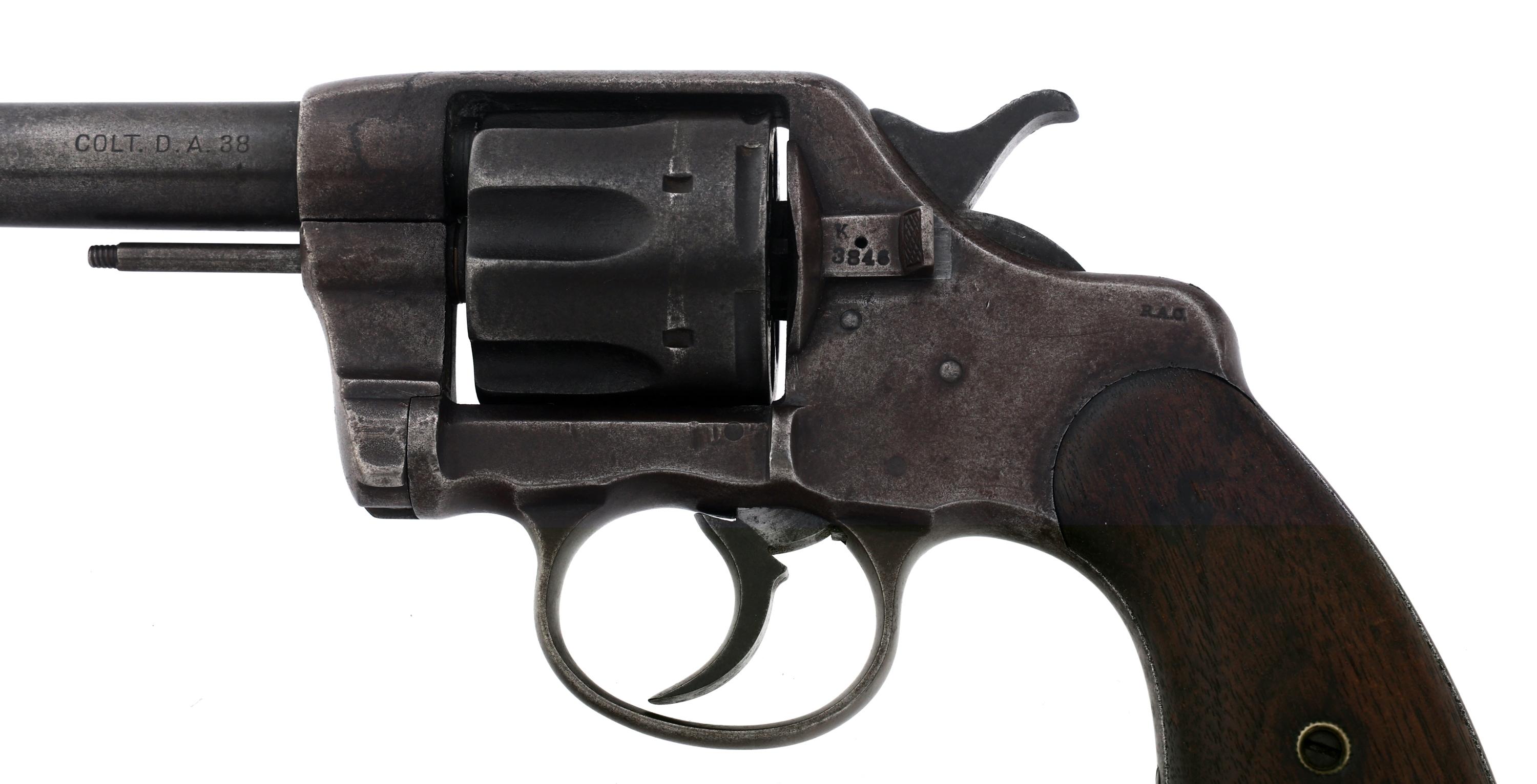 1900 COLT US ARMY MODEL 1896 .38 CALIBER REVOLVER