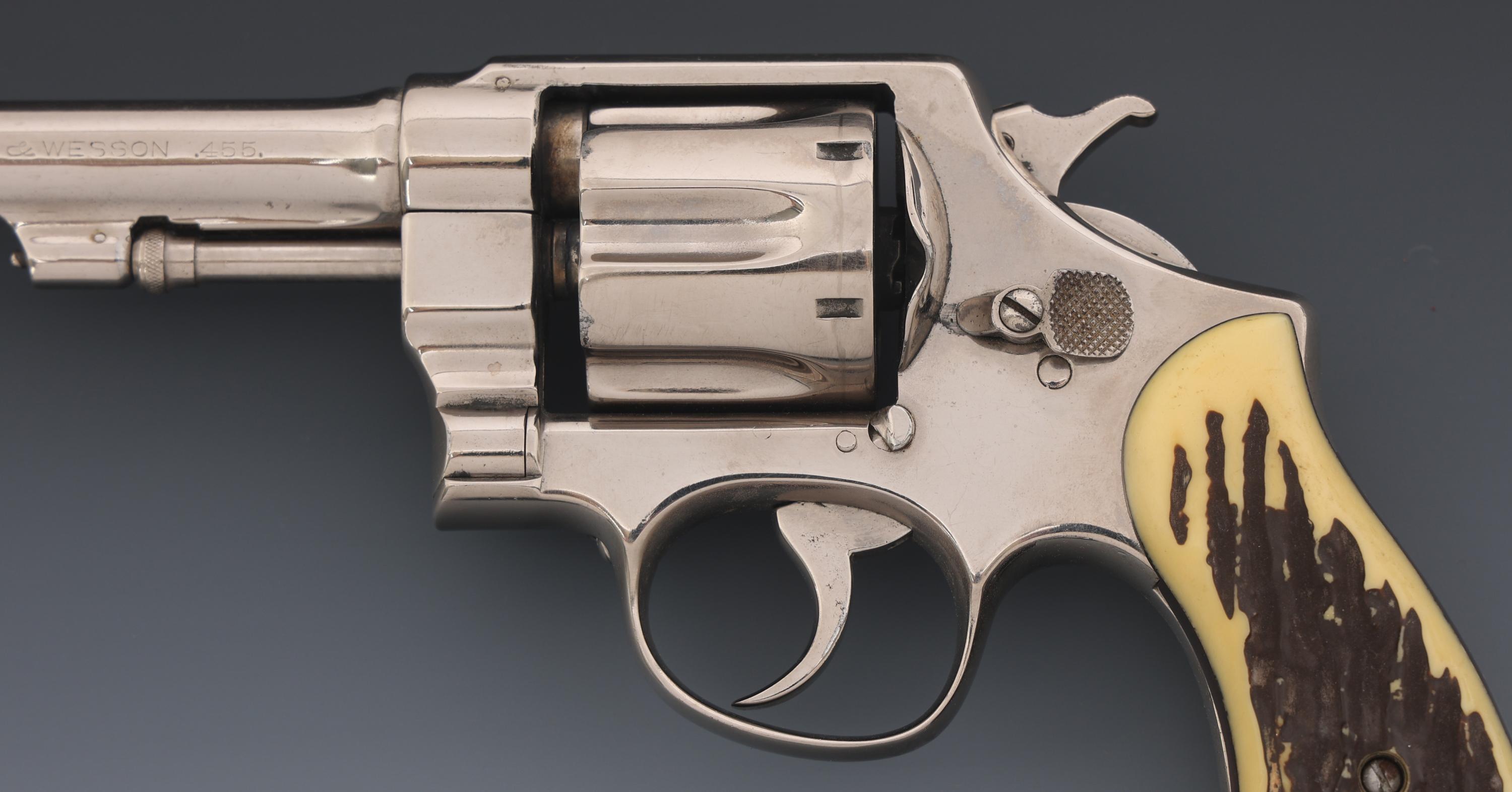 SMITH & WESSON US ARMY MODEL 1917 455 DA REVOLVER