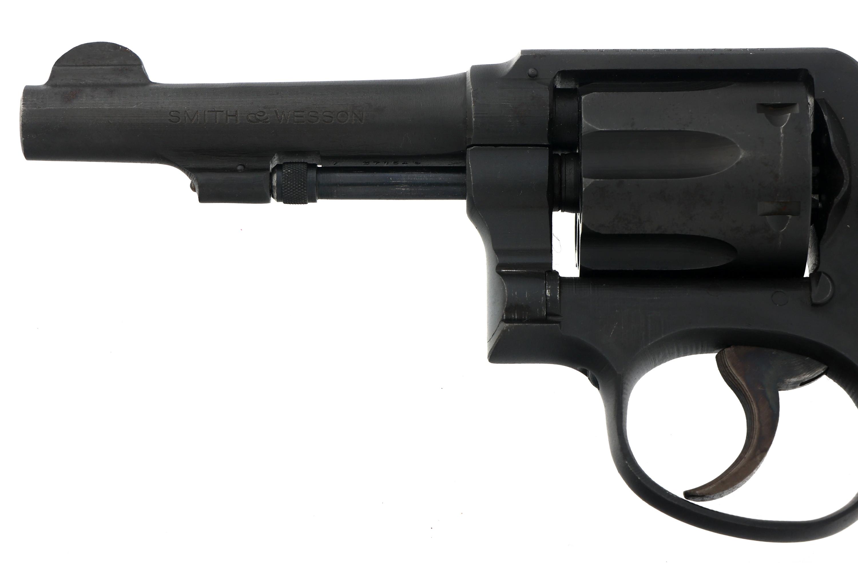 WWII US SMITH & WESSON VICTORY MODEL .38 REVOLVER