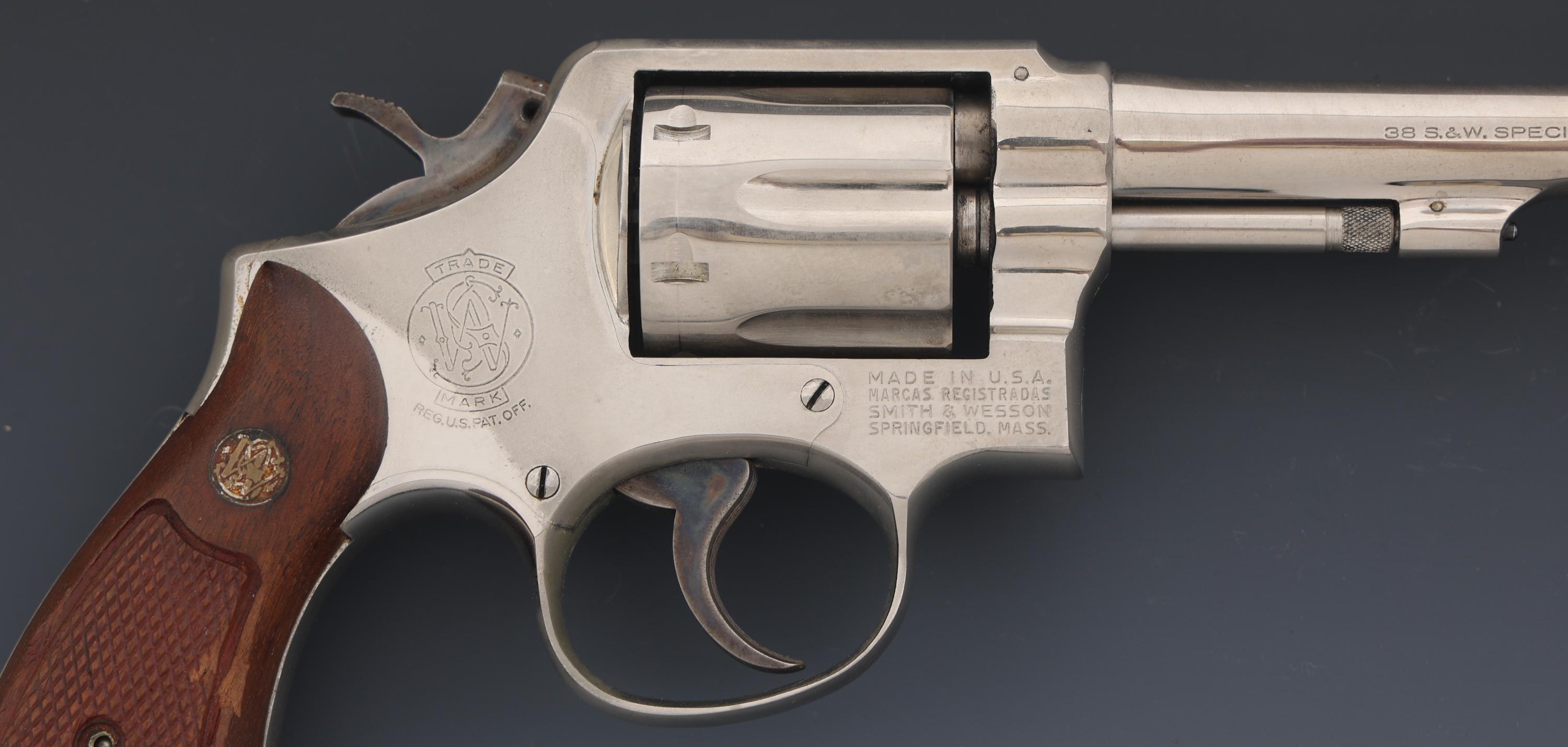 SMITH & WESSON MODEL 10-5 .38 CALIBER DA REVOLVER