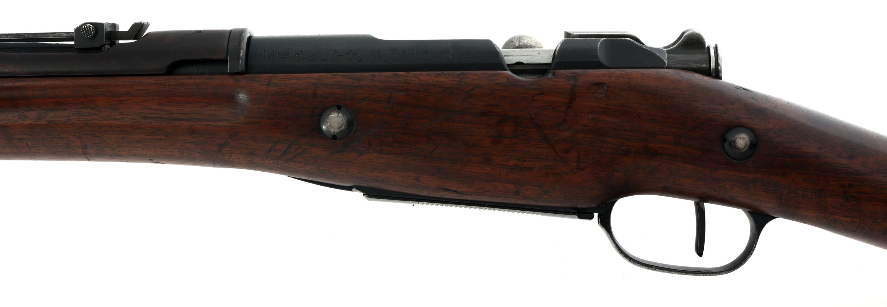 FRENCH MAS MODEL 1907/15 M34 7.5x54mm CAL RIFLE