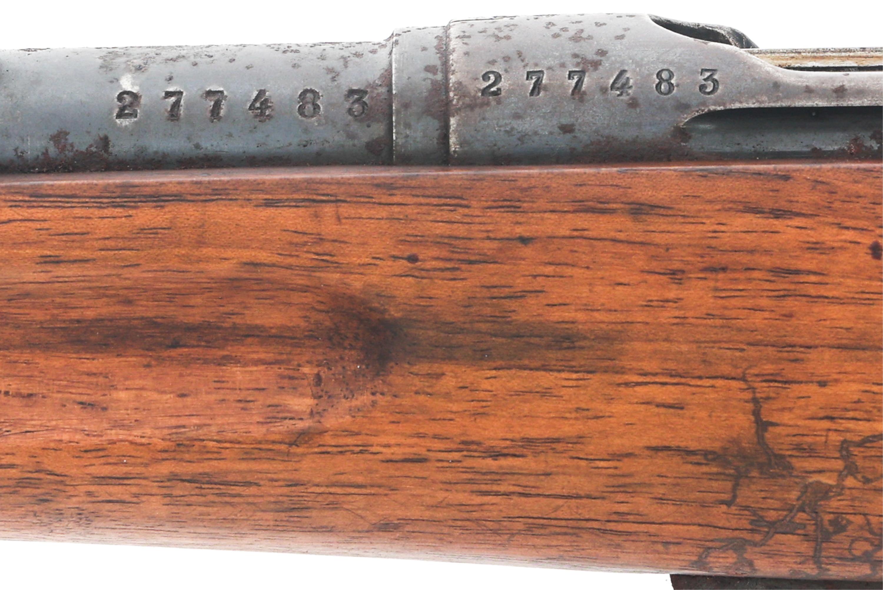SWISS BERN MODEL 1896/11 7.5mm CAL RIFLE