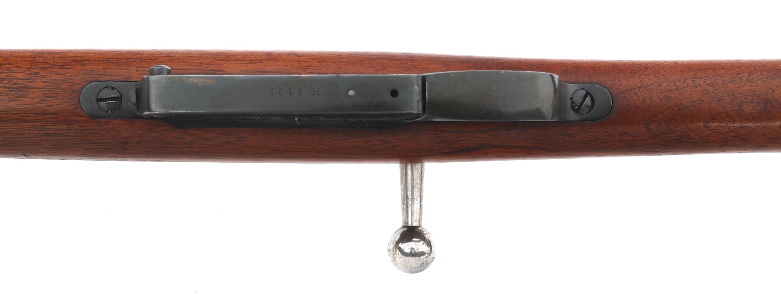 SPORTERIZED ARGENTINIAN LOEWE 1891 7.65mm RIFLE