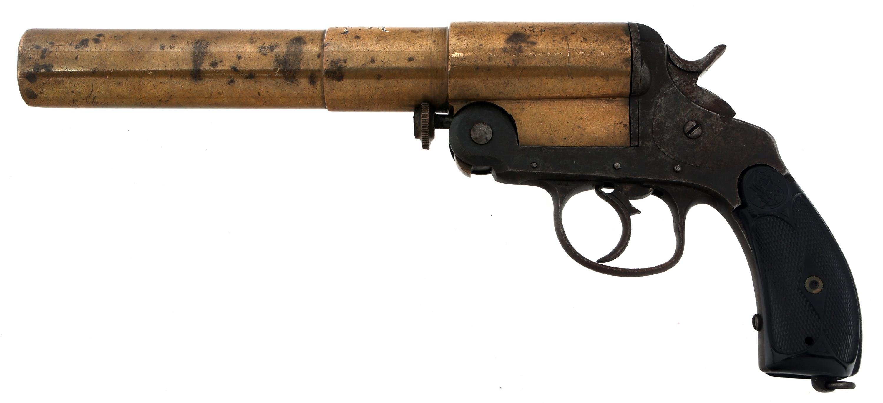 OTTOMAN EMPIRE 1 INCH CALIBER FLARE PISTOL