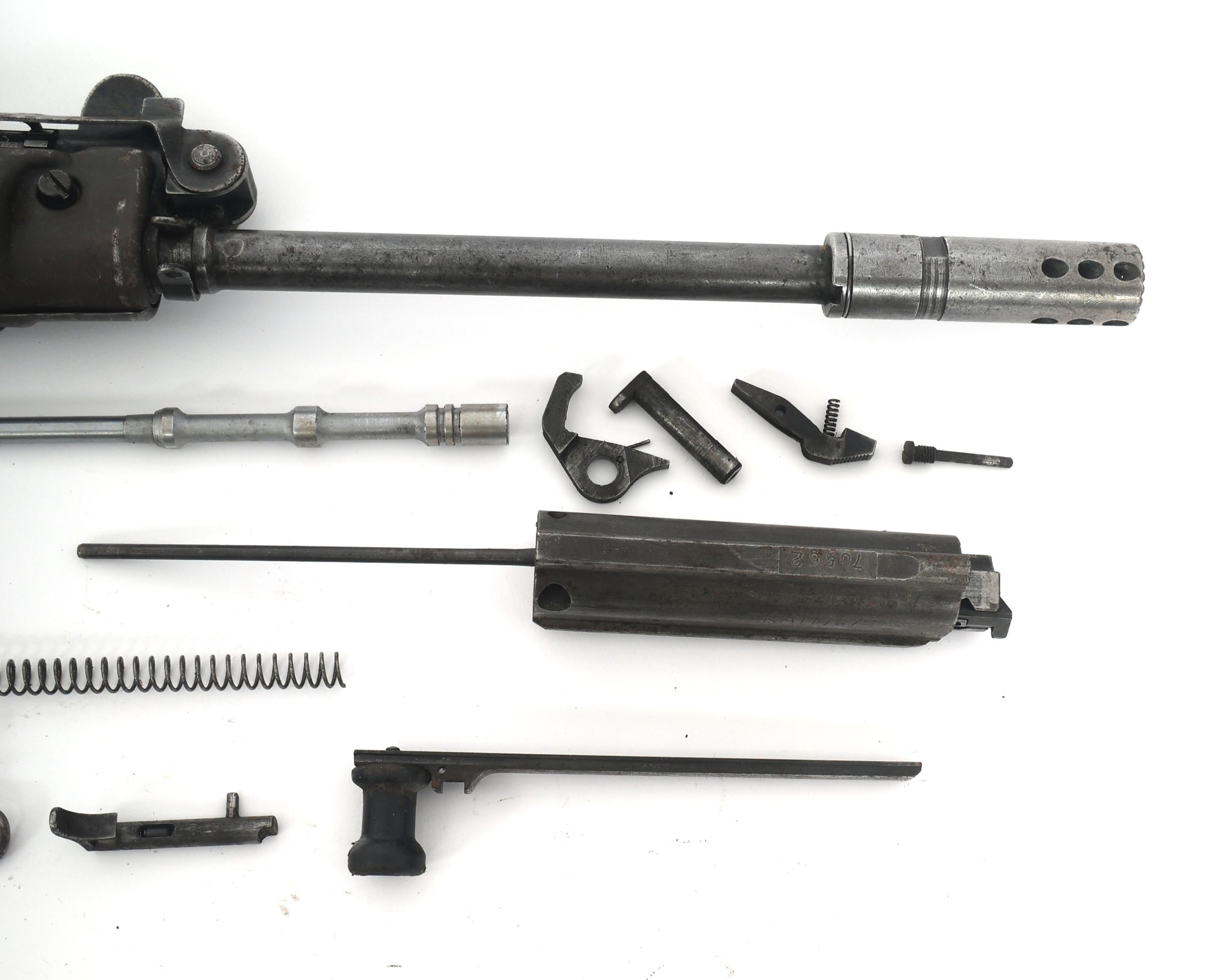 RHODESIAN FN FAL 7.62mm MACHINE GUN PARTS
