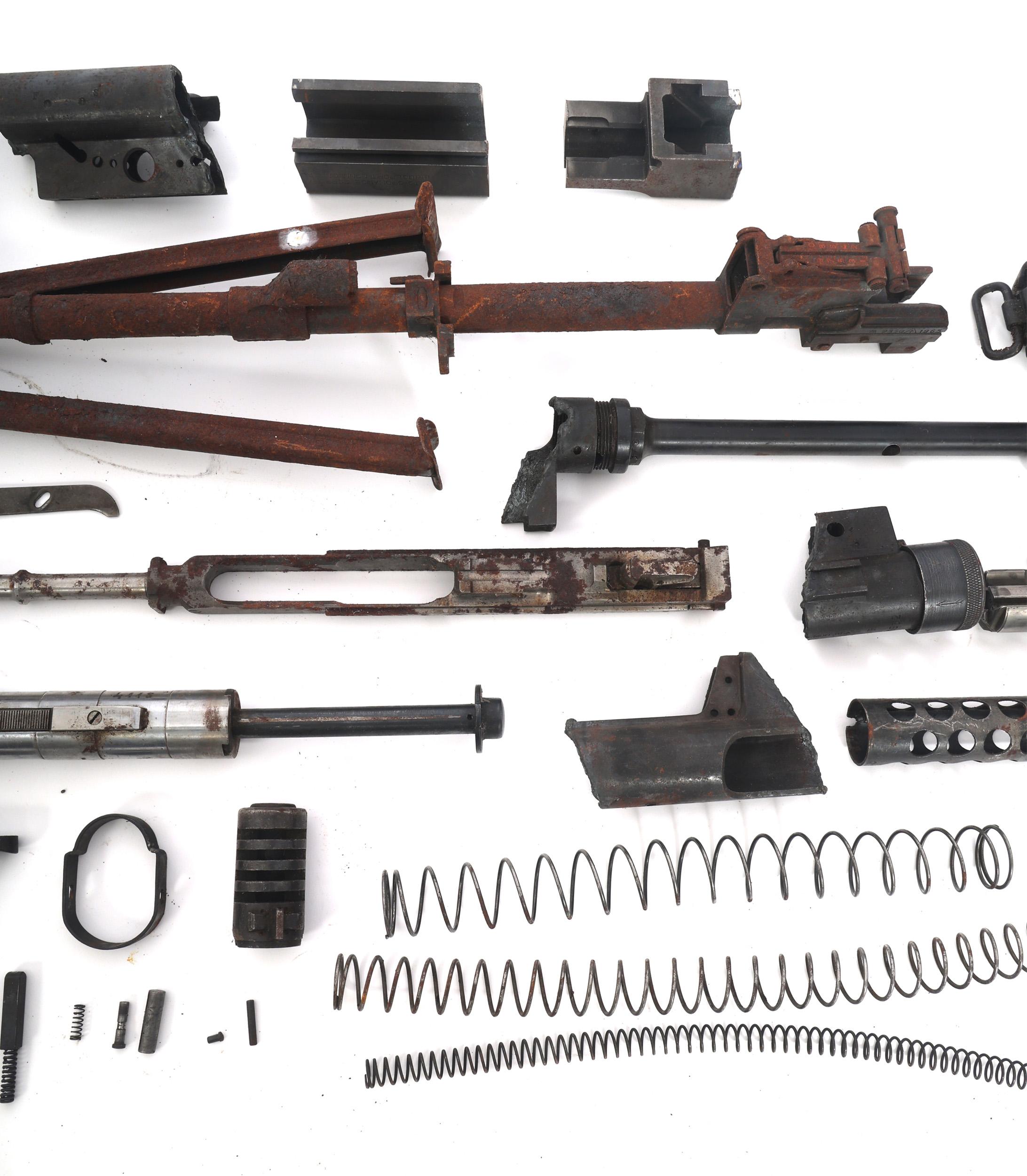 MACHINE GUN PARTS LOT