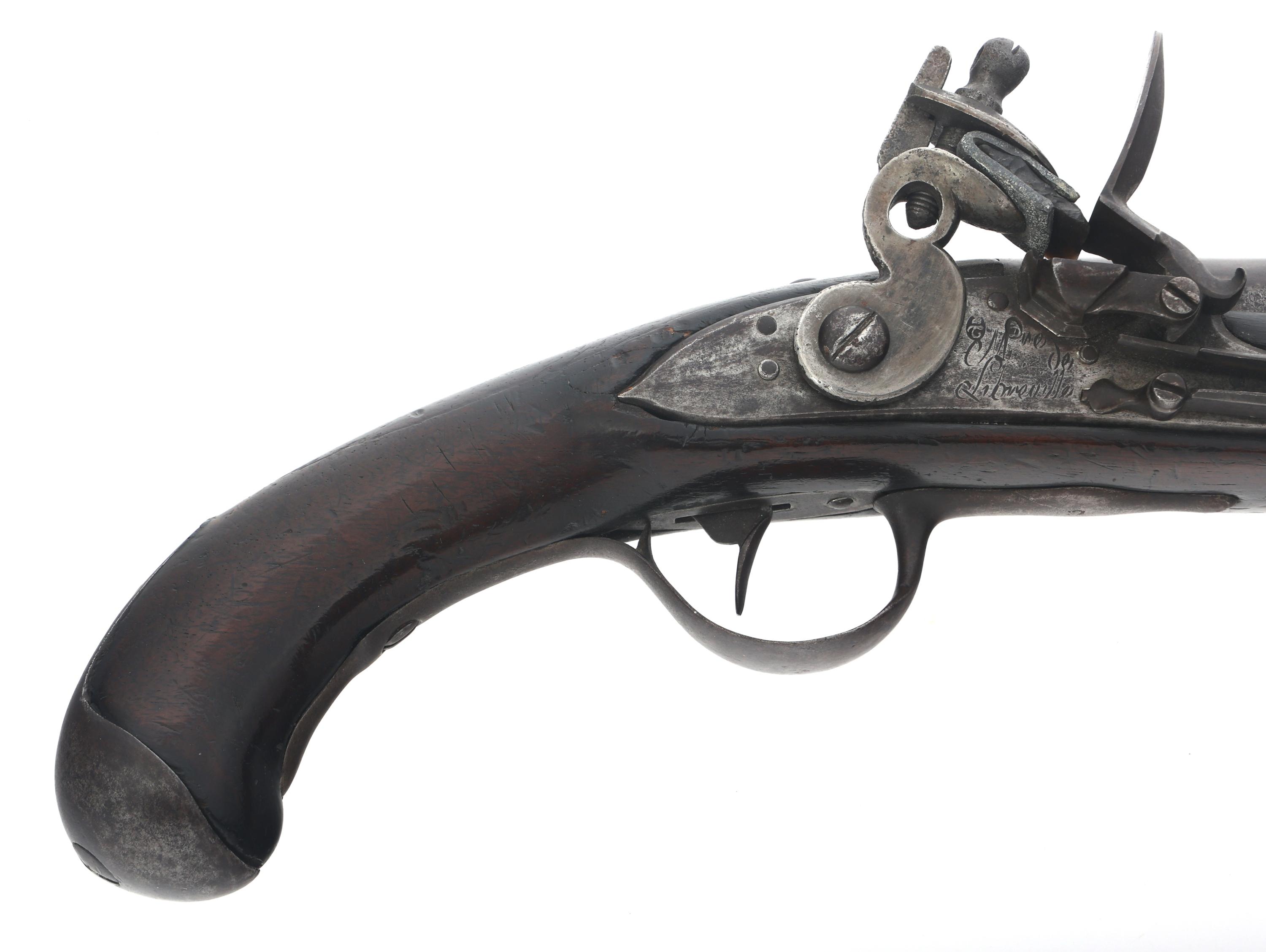 FRENCH LIBREVILLE MODEL 1763 FLINTLOCK PISTOL