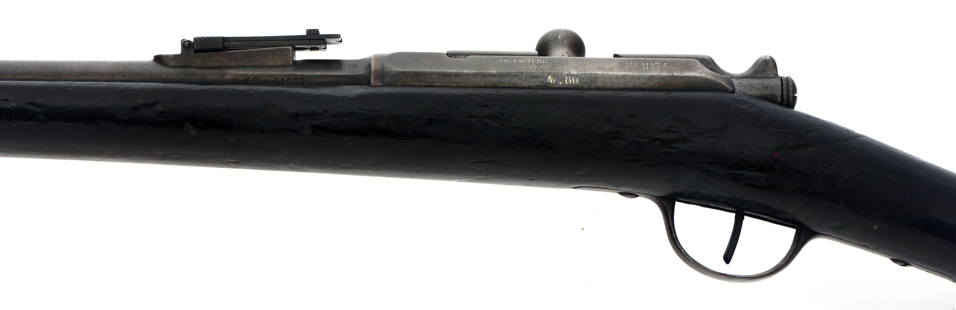 FRENCH CHATELLERAULT MLE 1874 M80 8x50mm CAL RIFLE