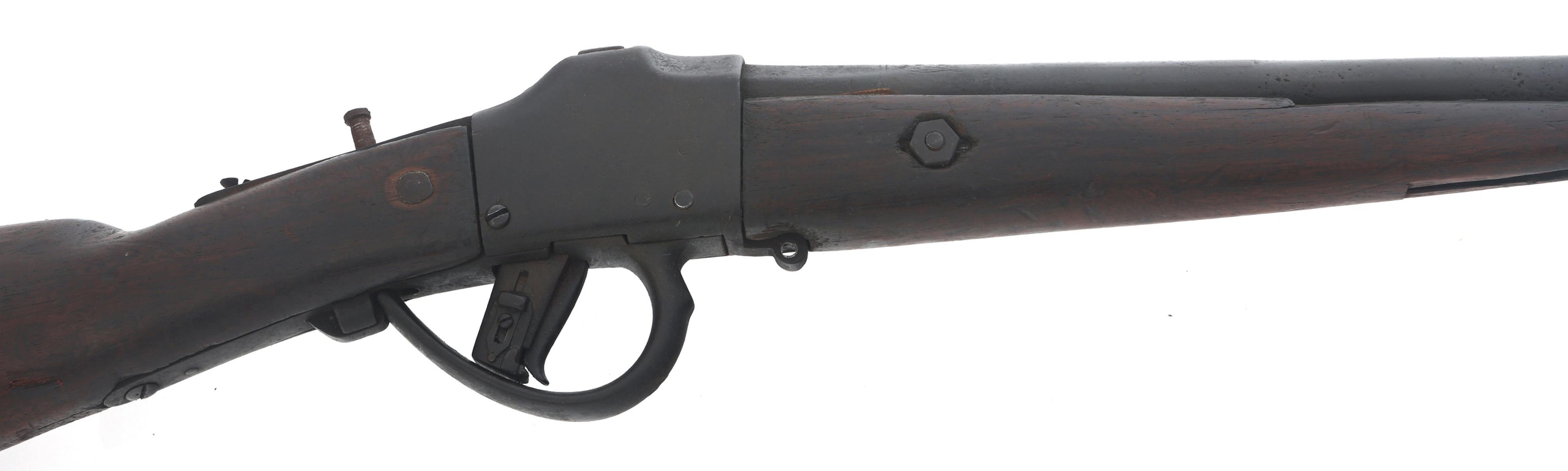 SPORTERIZED BRAZILIAN 1873 COMBLAIN RIFLE