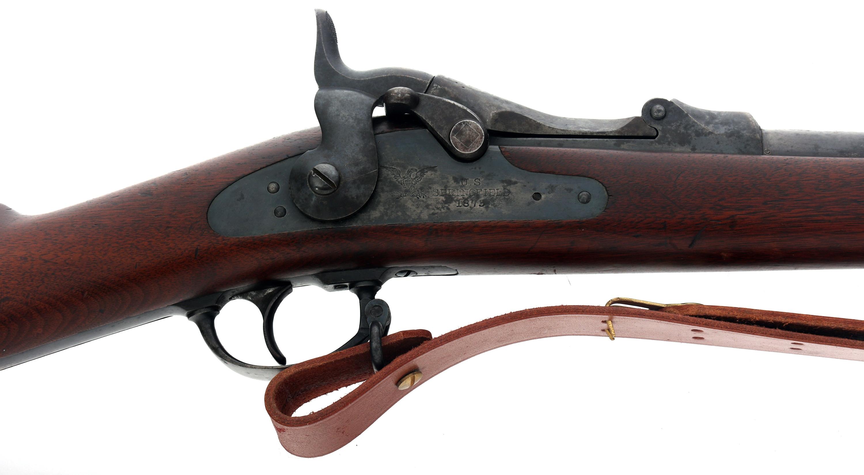 US SPRINGFIELD MODEL 1873 45-70 CAL TRAPDOOR RIFLE