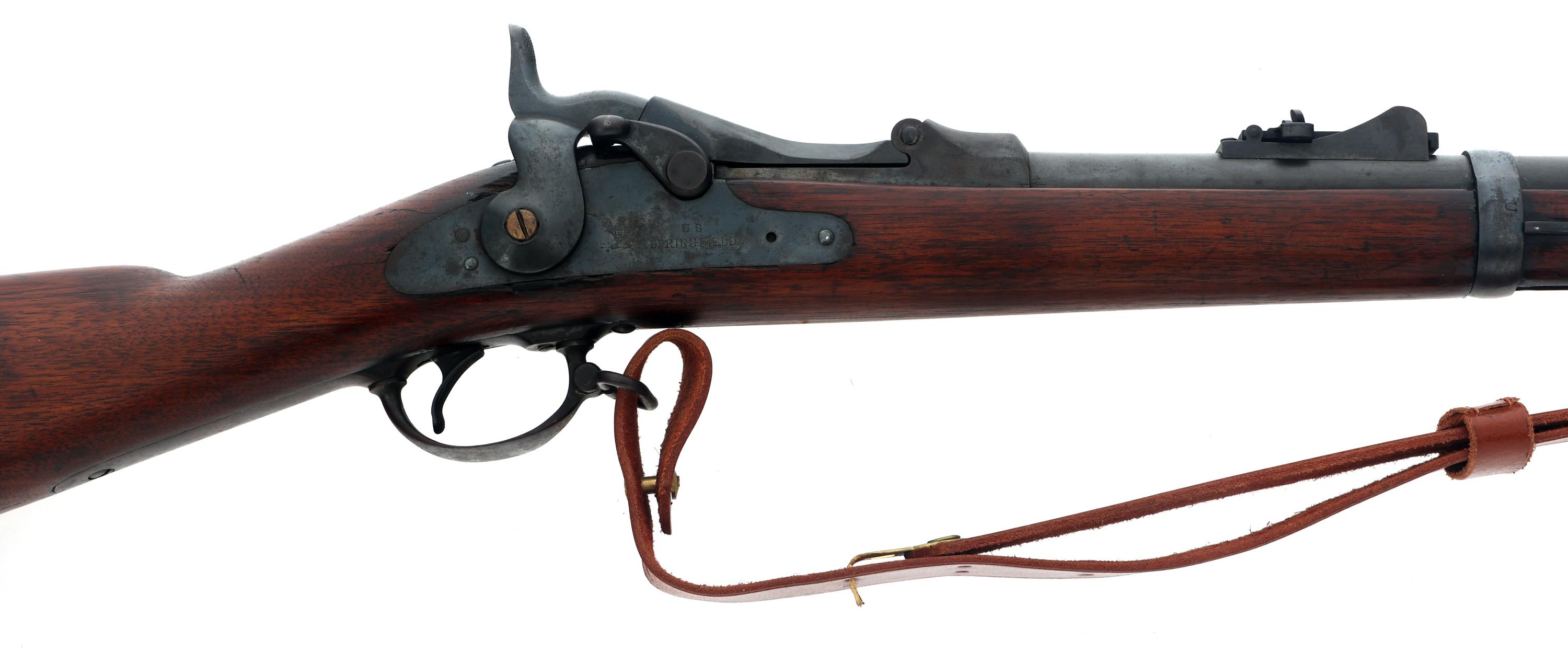 US SPRINGFIELD MODEL 1873 45-70 CAL TRAPDOOR RIFLE