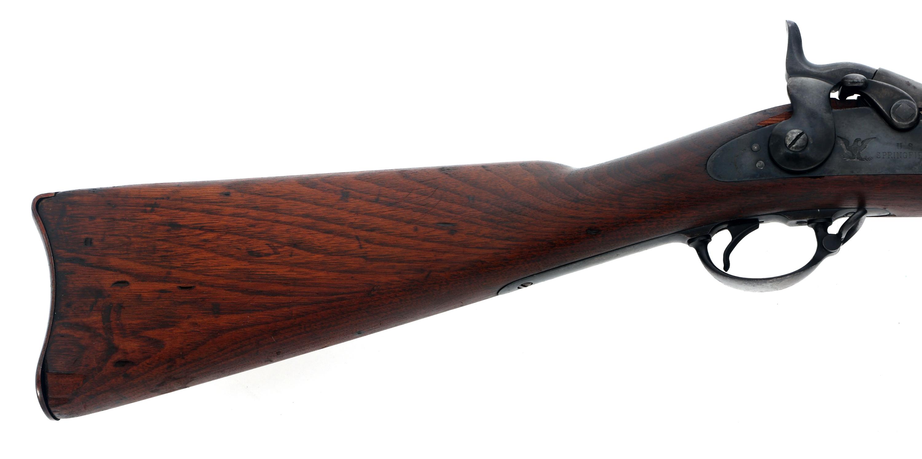 US SPRINGFIELD MODEL 1884 45-70 CAL TRAPDOOR RIFLE