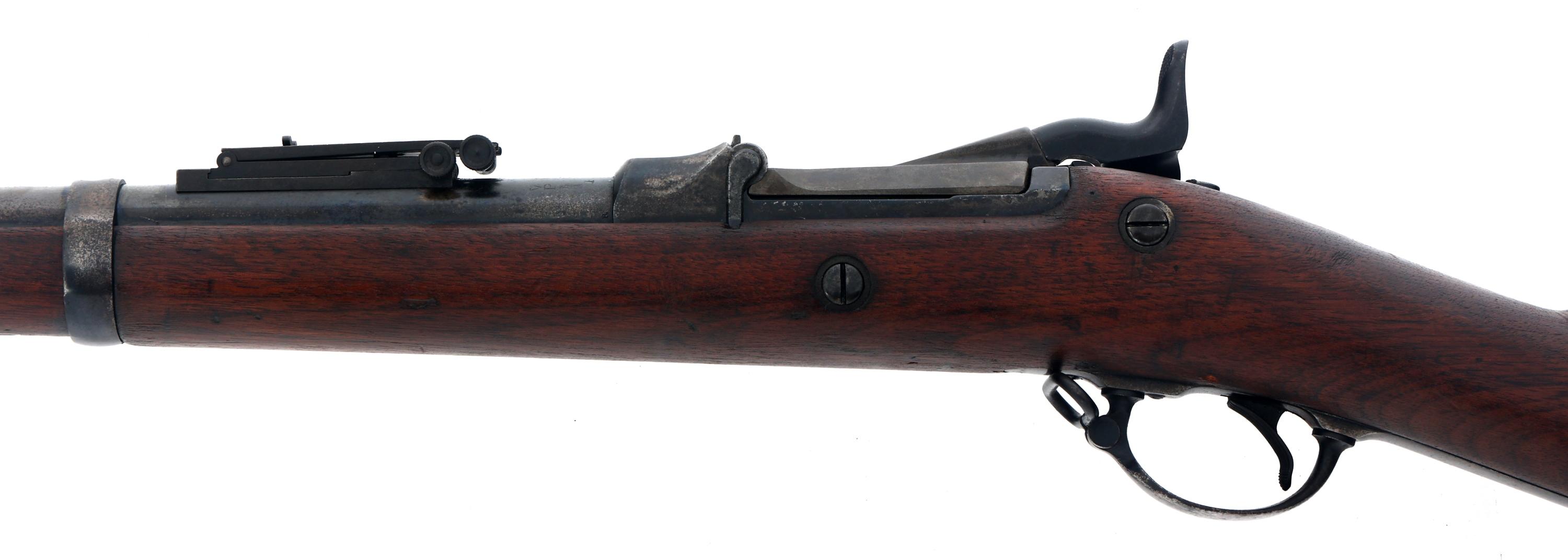 US SPRINGFIELD MODEL 1884 45-70 CAL TRAPDOOR RIFLE