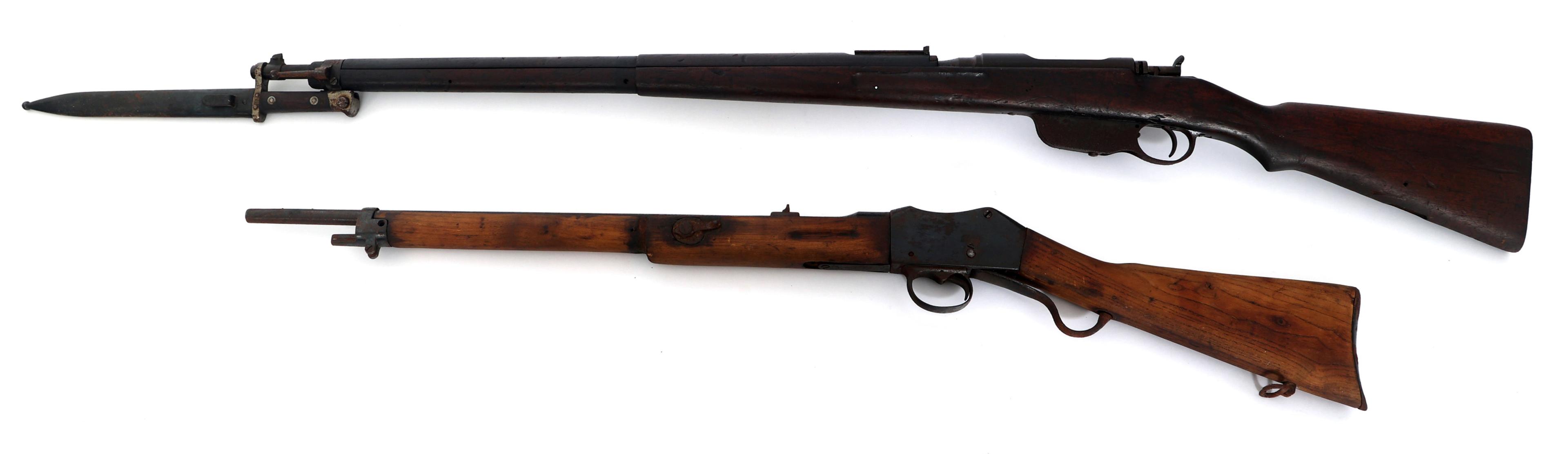 STEYR M95 & MARTINI-ENFIELD RIFLES FOR PARTS