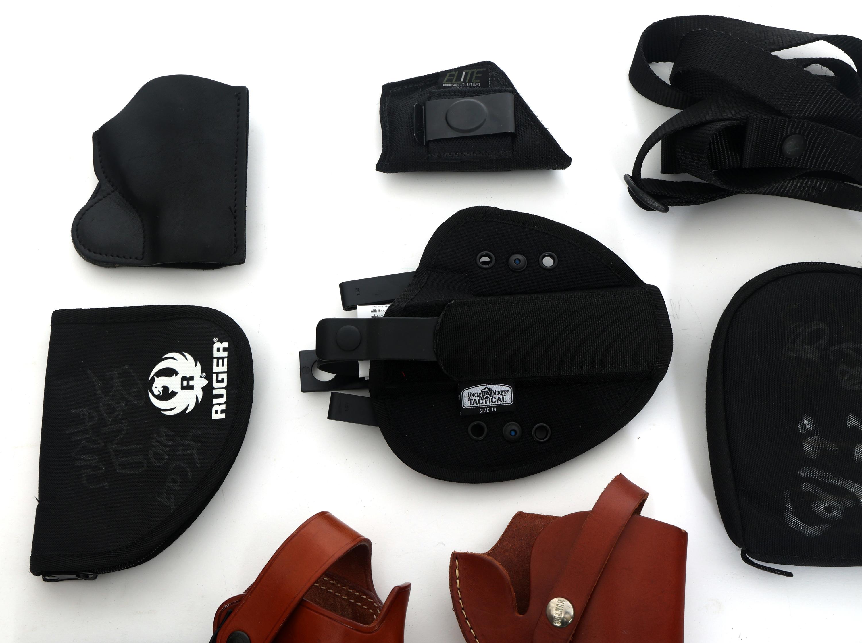 HANDGUN BAGS AND HOLSTERS