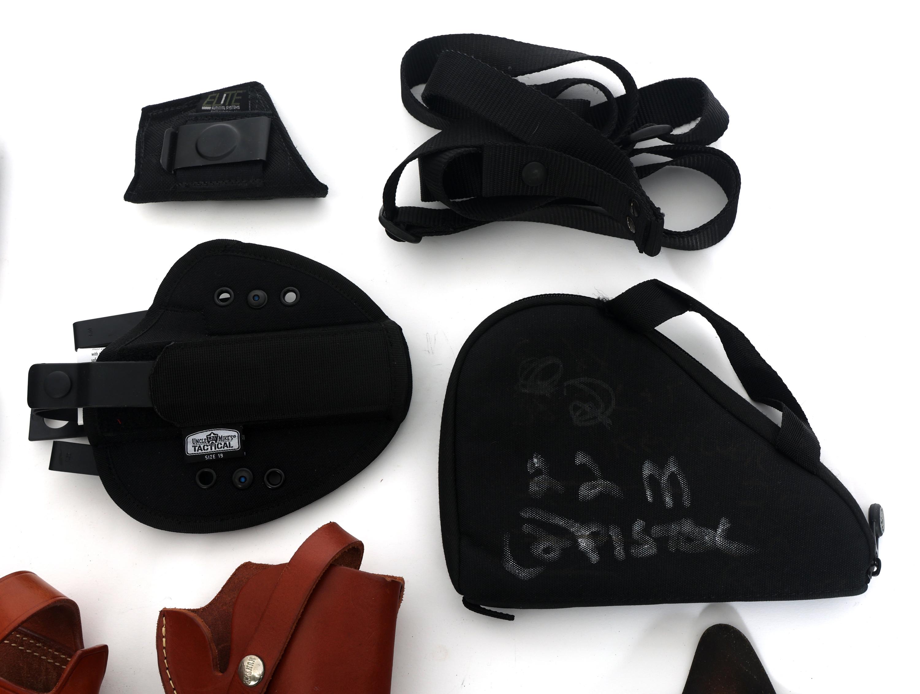 HANDGUN BAGS AND HOLSTERS