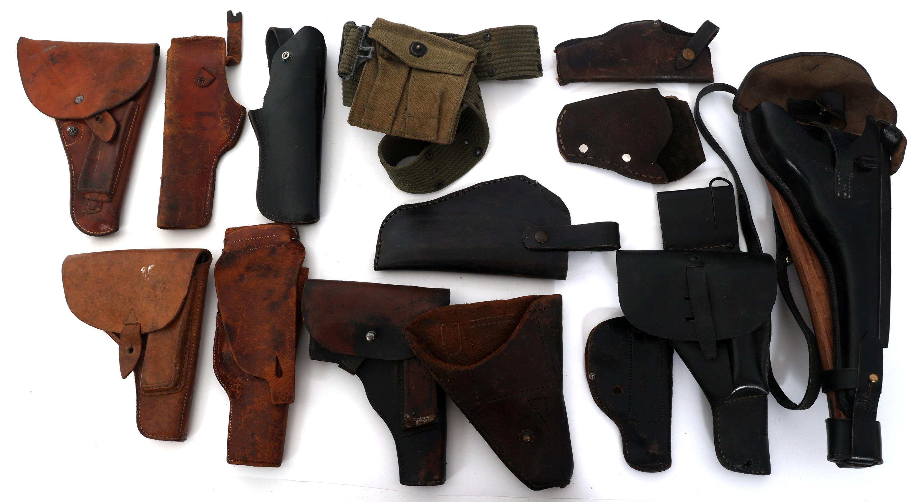 LEATHER PISTOL HOLSTERS