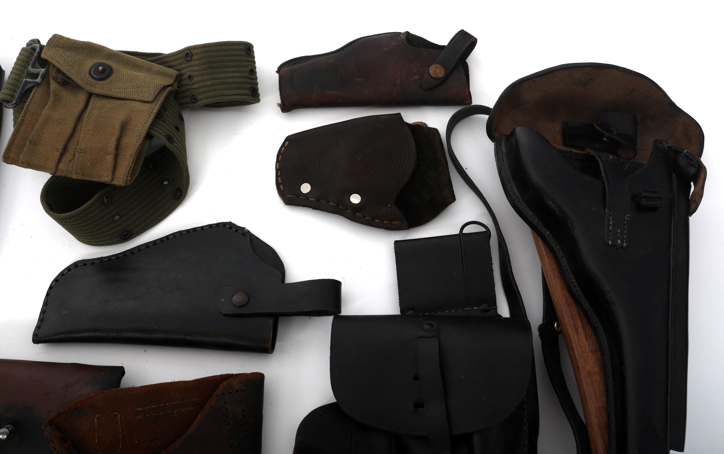 LEATHER PISTOL HOLSTERS