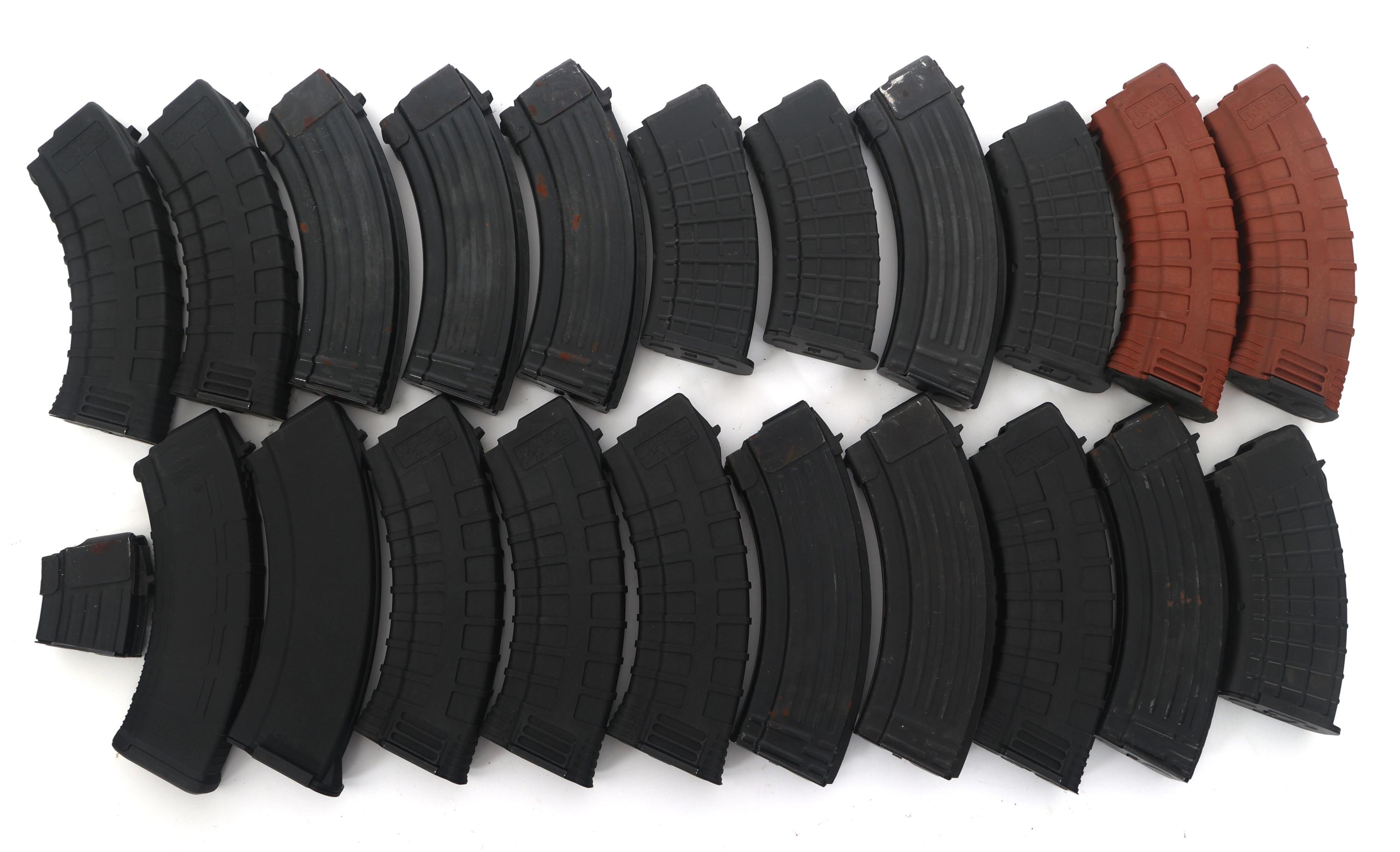 AK-47 RIFLE 7.62x39 CALIBER 30 ROUND MAGAZINES