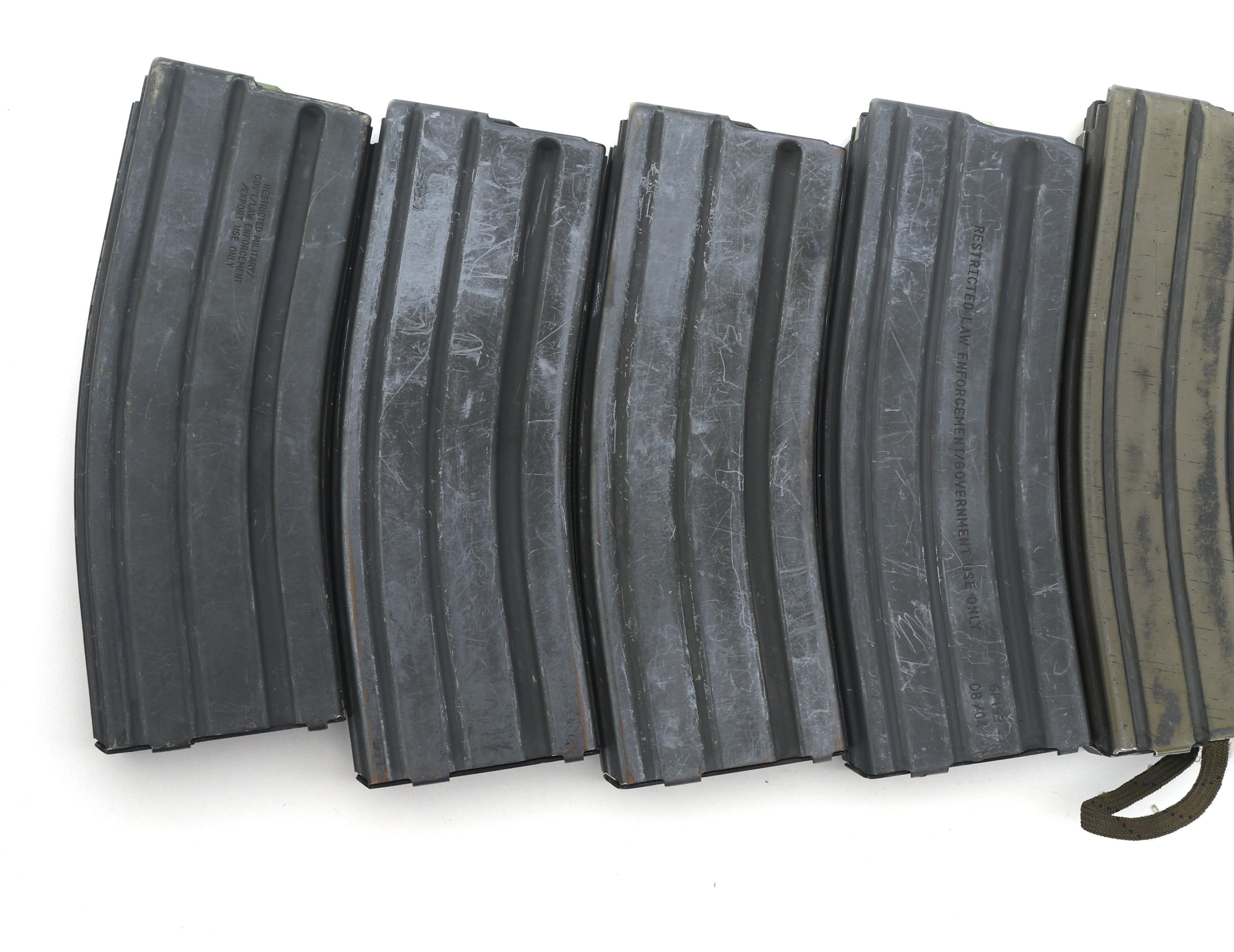 AR-15 5.56x45mm CALIBER RIFLE MAGAZINES