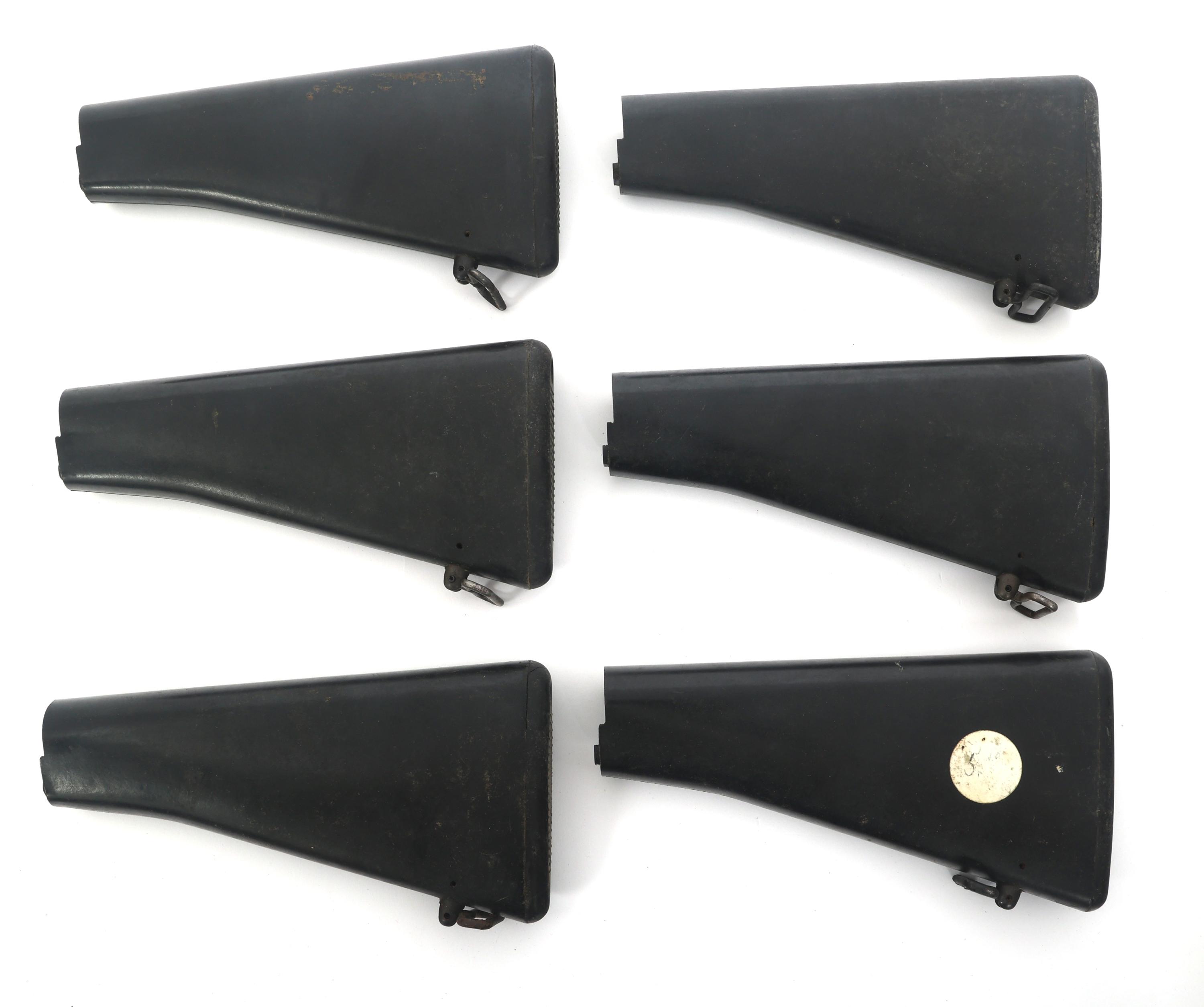 M16 RIFLE FIXED BUTT STOCKS - LOT OF 6