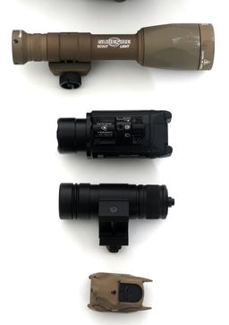 RIFLE SCOPE, FLASHLIGHTS, AND LASER ACCESSORIES