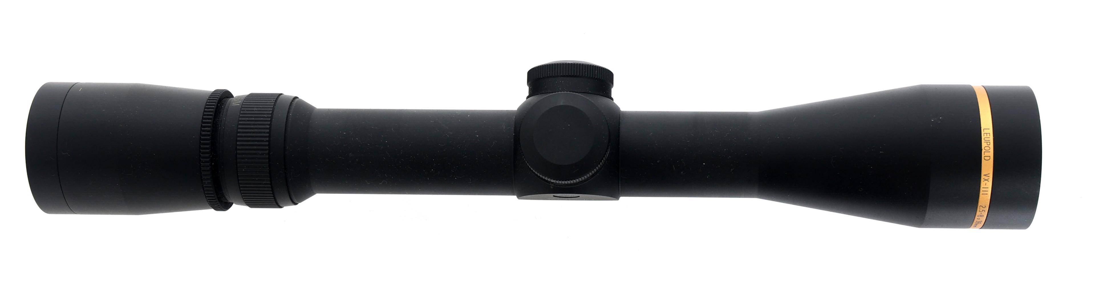 LEUPOLD MODEL VX-III 2.5-8x36mm SCOPE