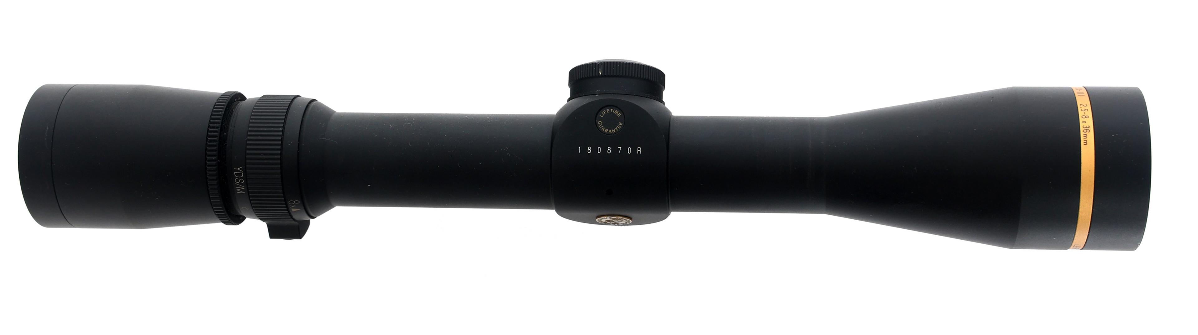 LEUPOLD MODEL VX-III 2.5-8x36mm SCOPE