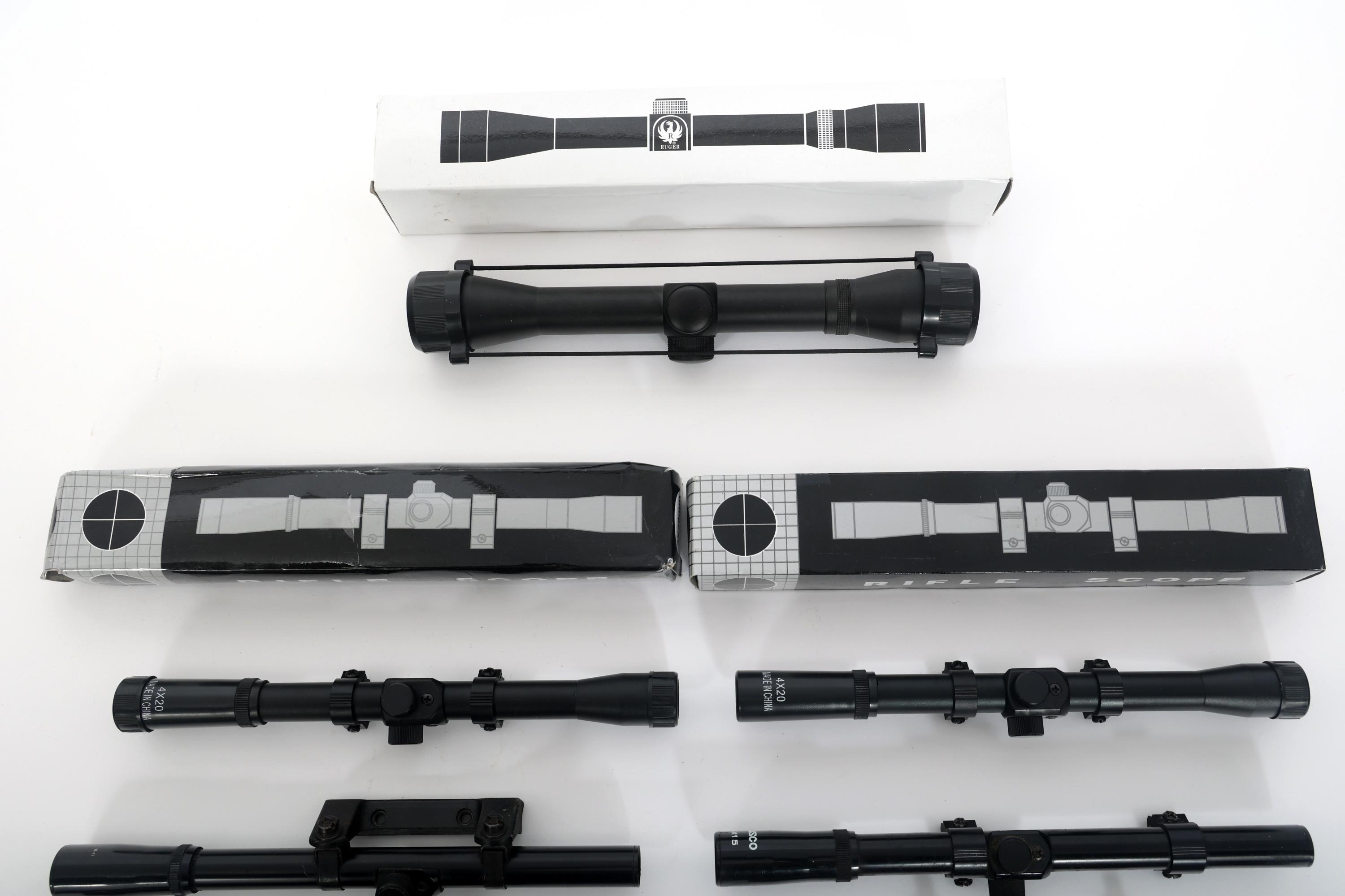 RIFLE & BB AIR RIFLE SCOPES