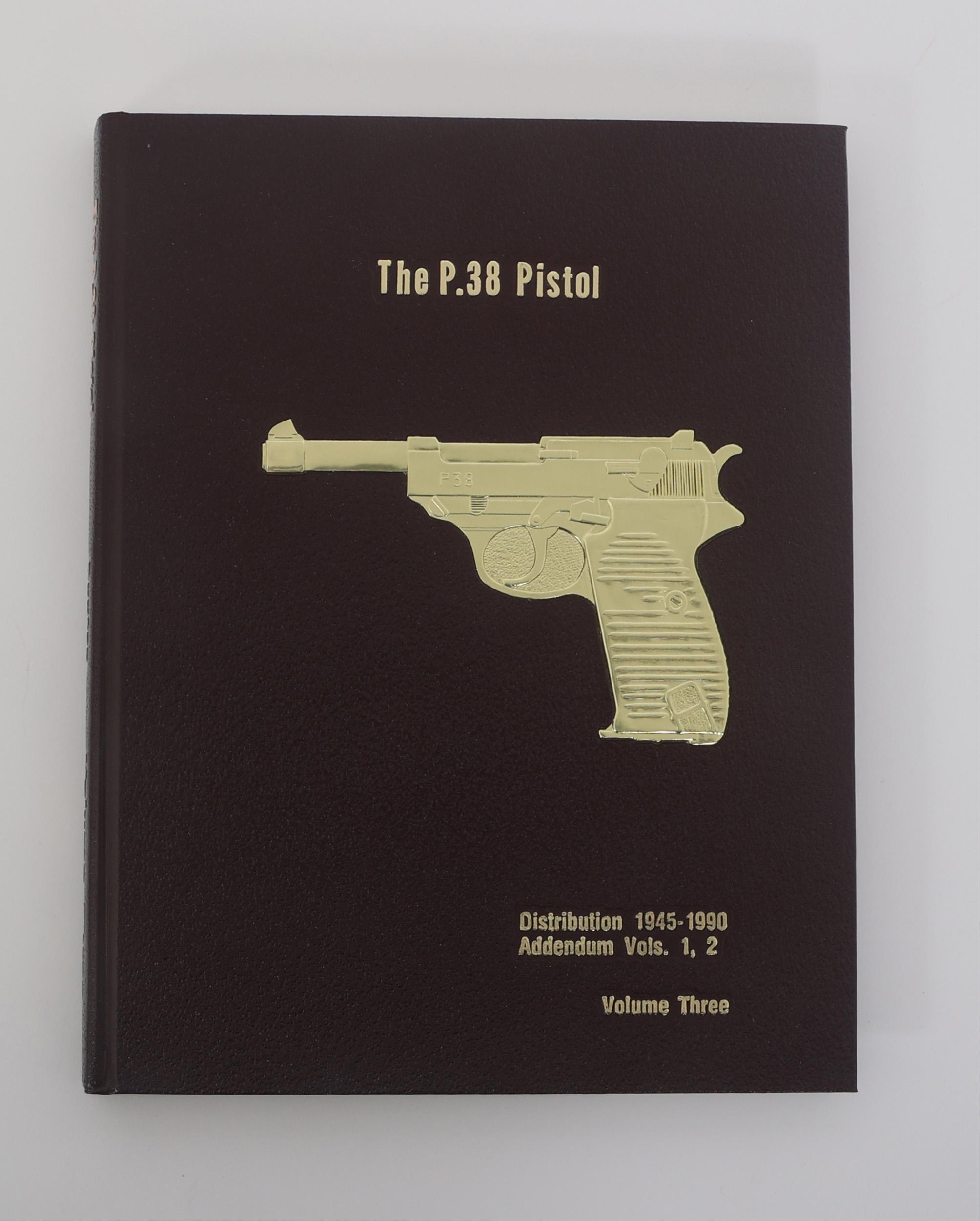 THE P.38 PISTOL REFERENCE BOOKS 3 VOLUMES