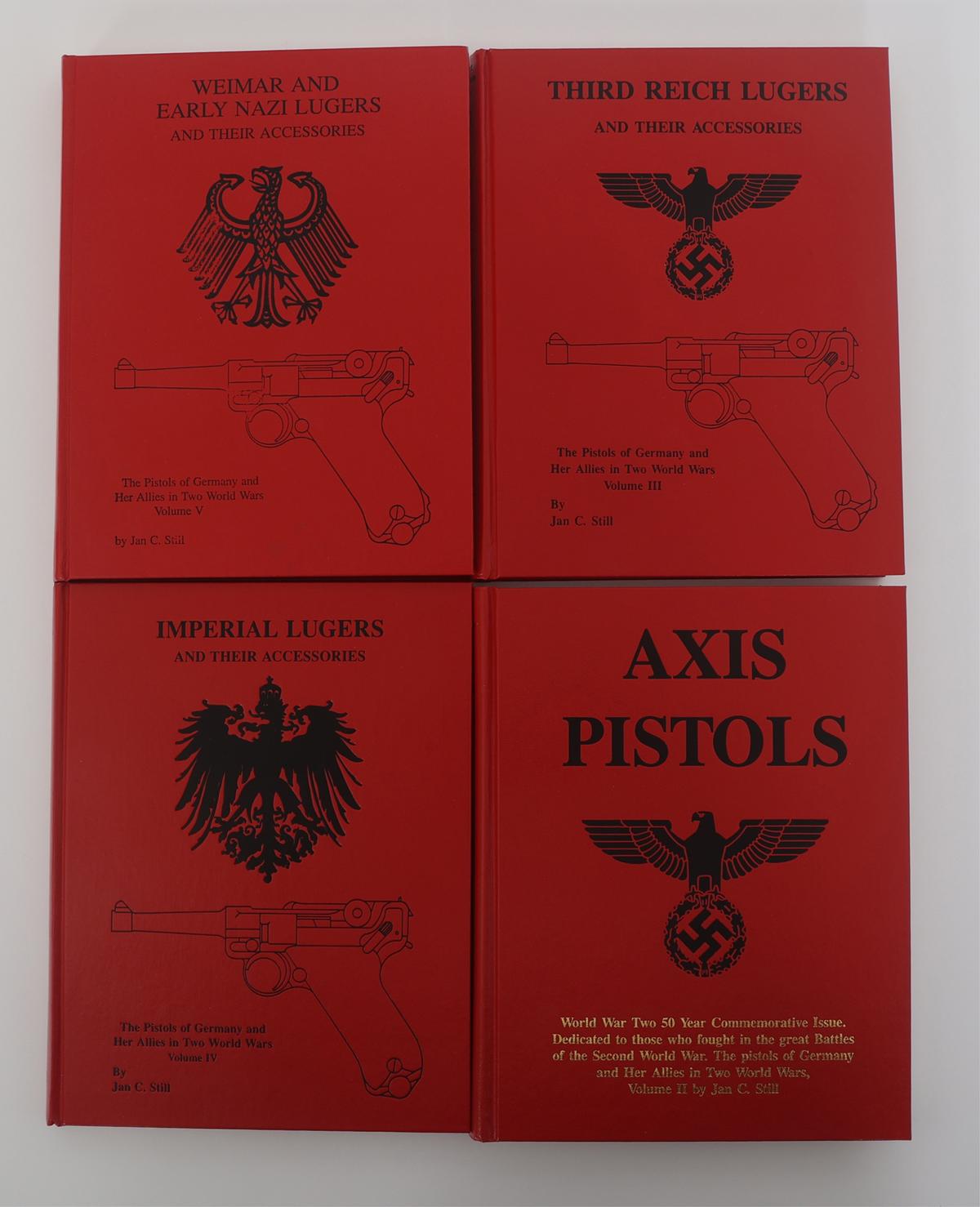 SIGNED JAN C. STILL GERMAN PISTOL REFERENCE BOOKS