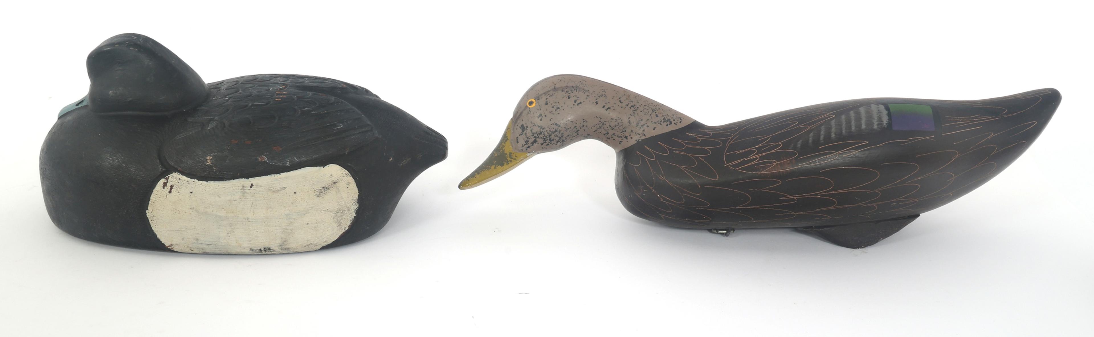 WOODEN DUCK HUNTING DECOYS