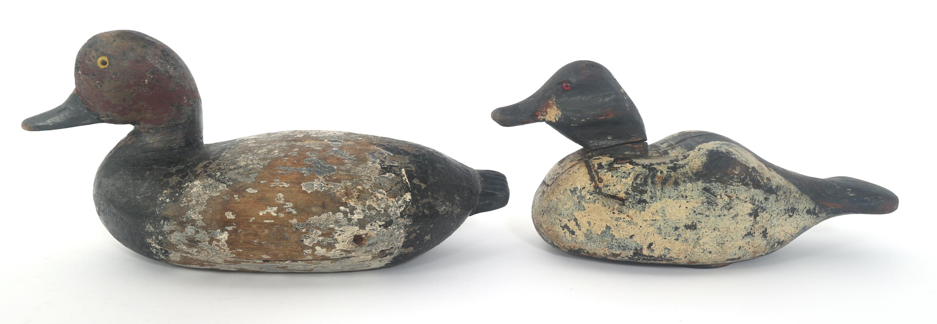 WOODEN DUCK HUNTING DECOYS