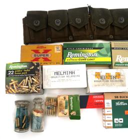 RIFLE, SHOTGUN, HANDGUN AMMUNITION - 29 LBS TGW