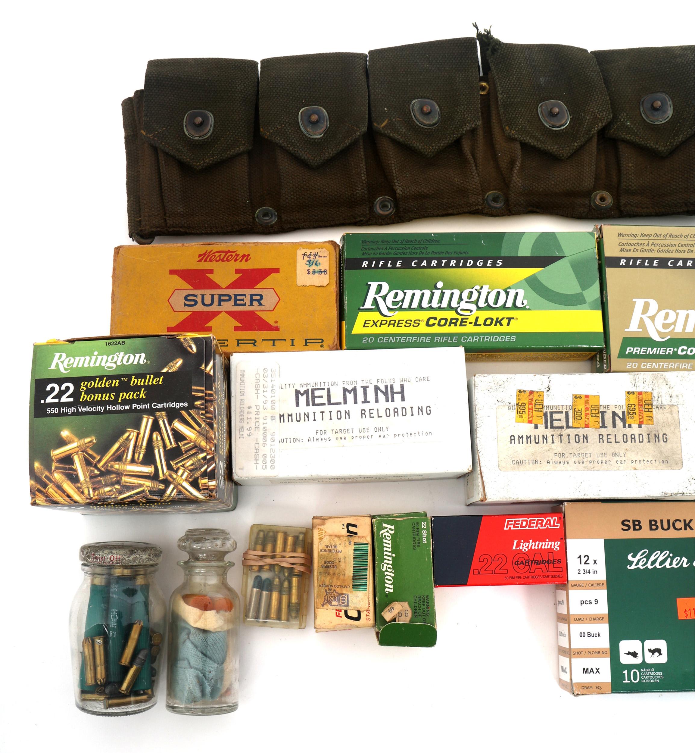 RIFLE, SHOTGUN, HANDGUN AMMUNITION - 29 LBS TGW