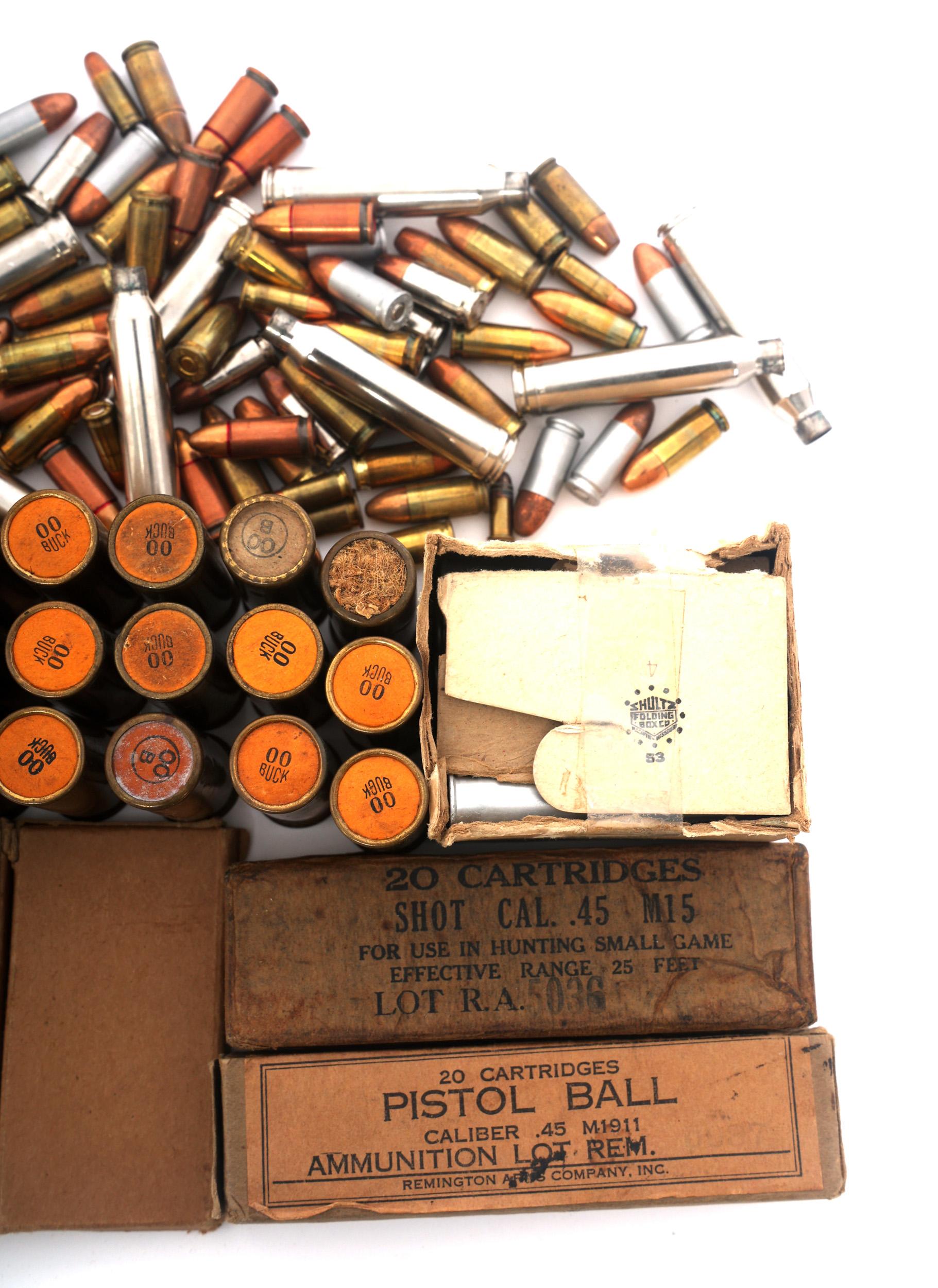 RIFLE, PISTOL, AND SHOTGUN AMMO - 10 POUNDS TGW