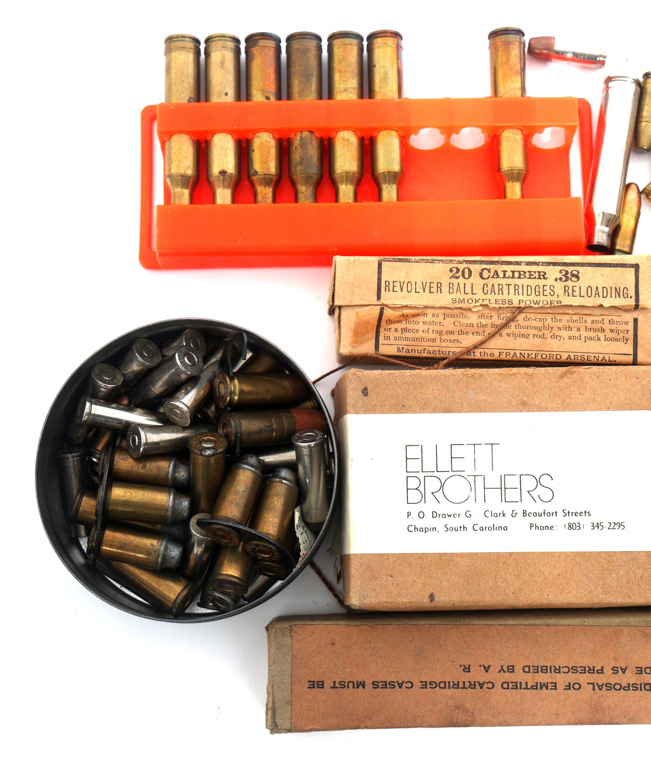 RIFLE, PISTOL, AND SHOTGUN AMMO - 10 POUNDS TGW