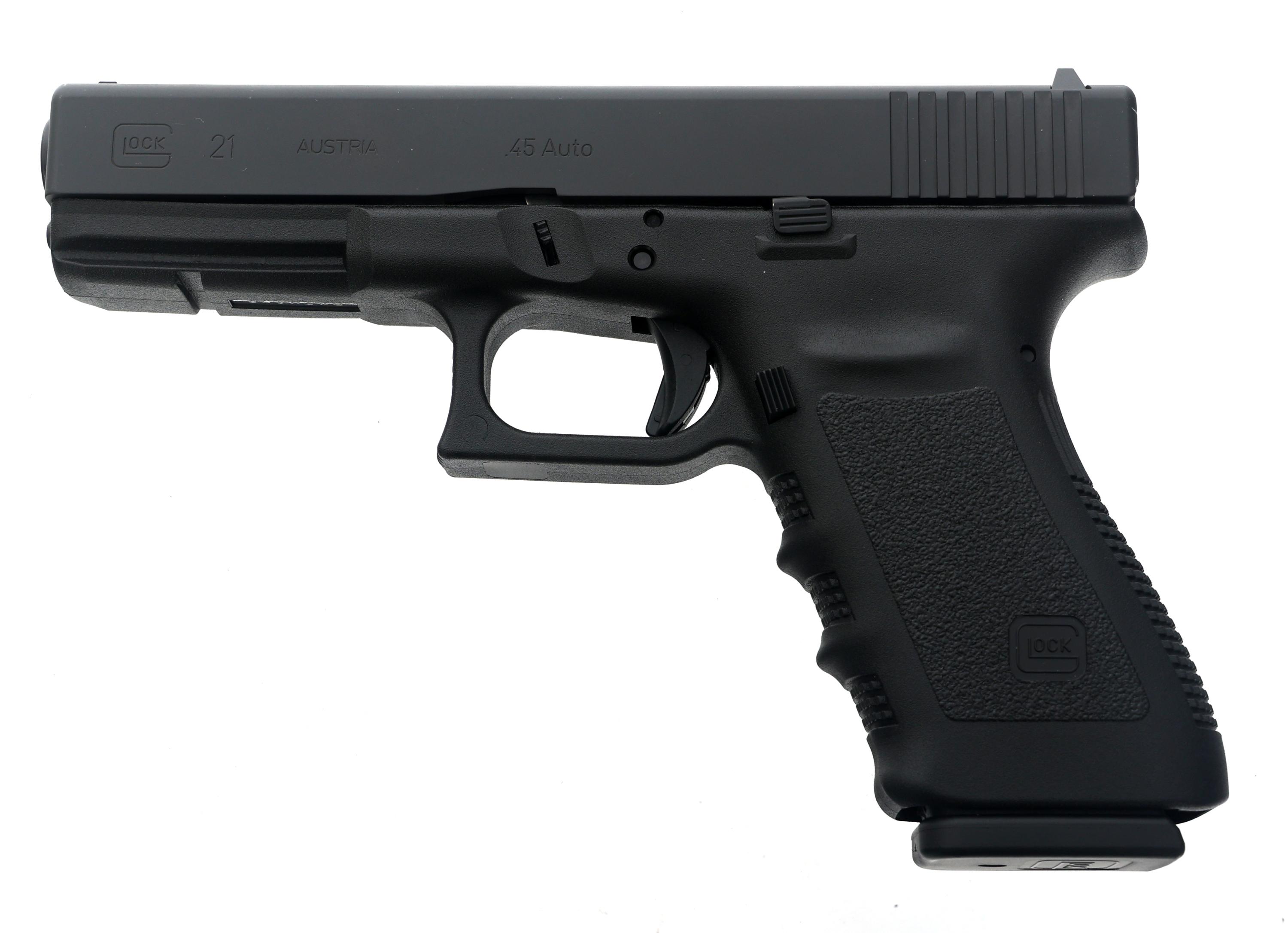 GLOCK MODEL 21 .45 AUTO CALIBER SEMI AUTO PISTOL