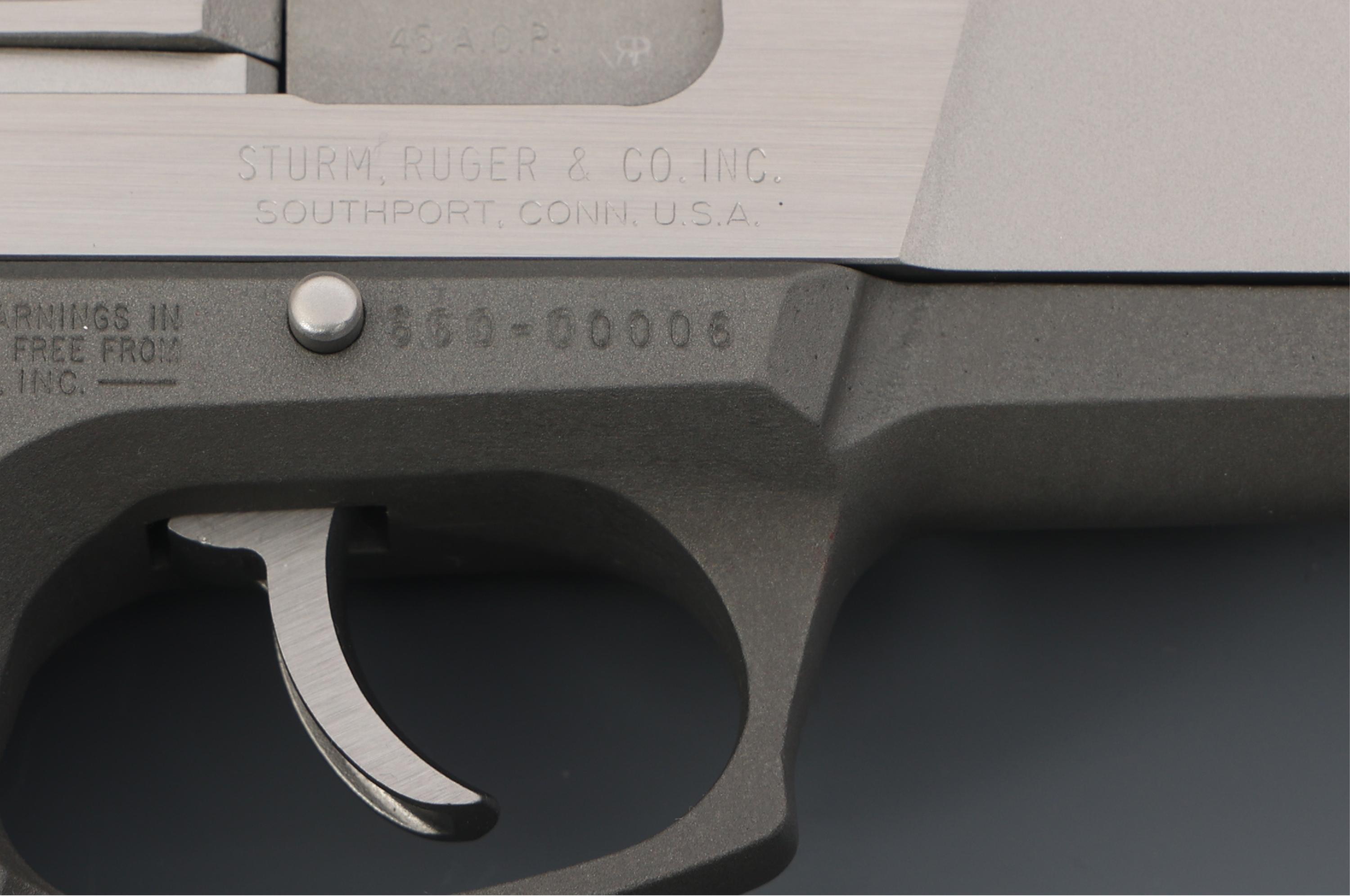 RUGER MODEL P90 45 ACP CALIBER SEMI AUTO PISTOL