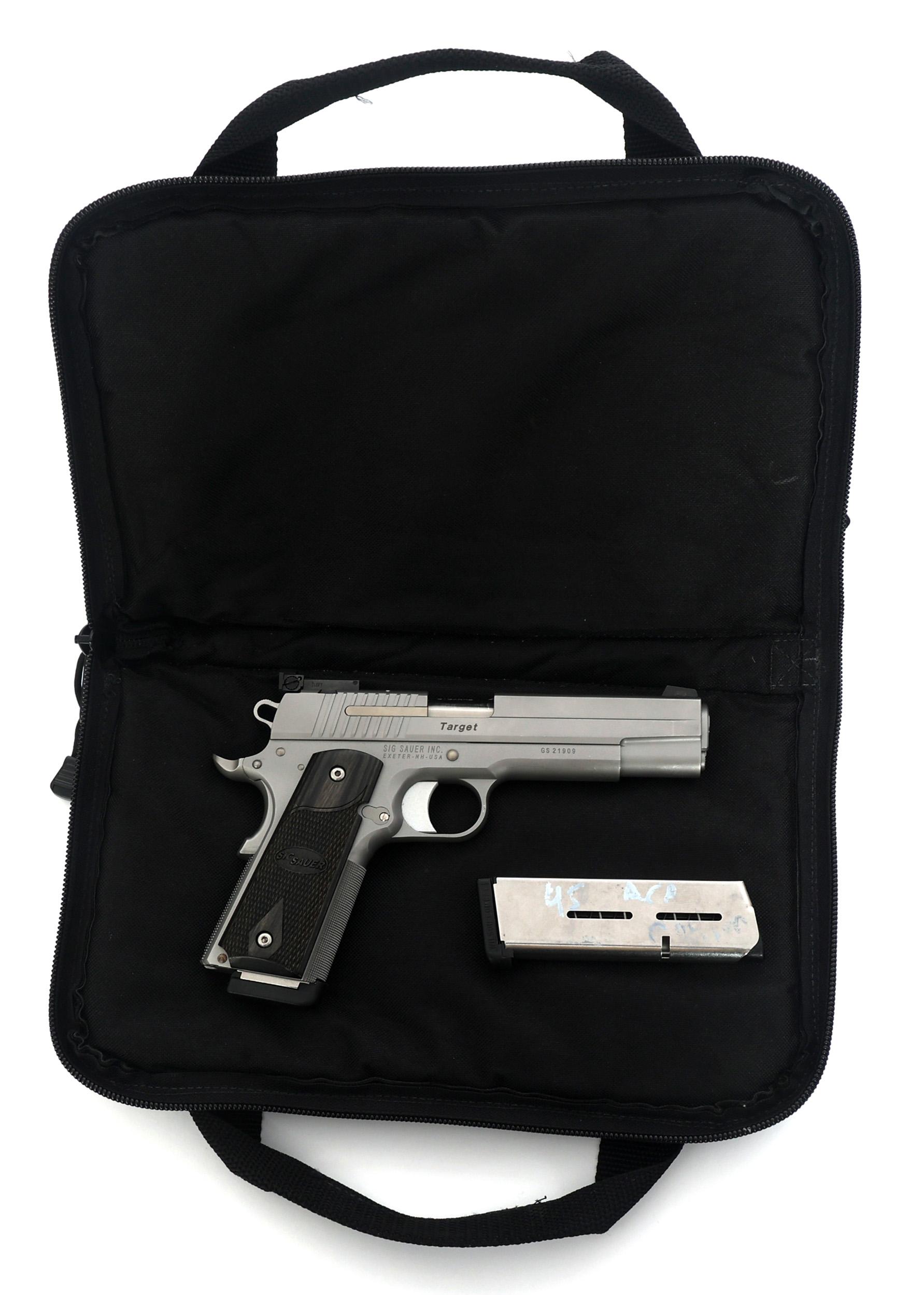 SIG SAUER MODEL GSR 1911 TARGET .45 AUTO PISTOL