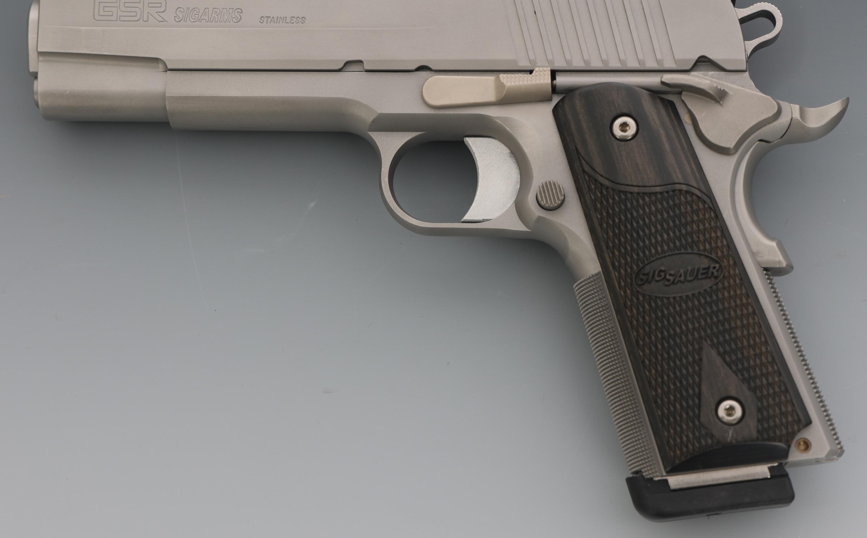 SIG SAUER MODEL GSR 1911 TARGET .45 AUTO PISTOL