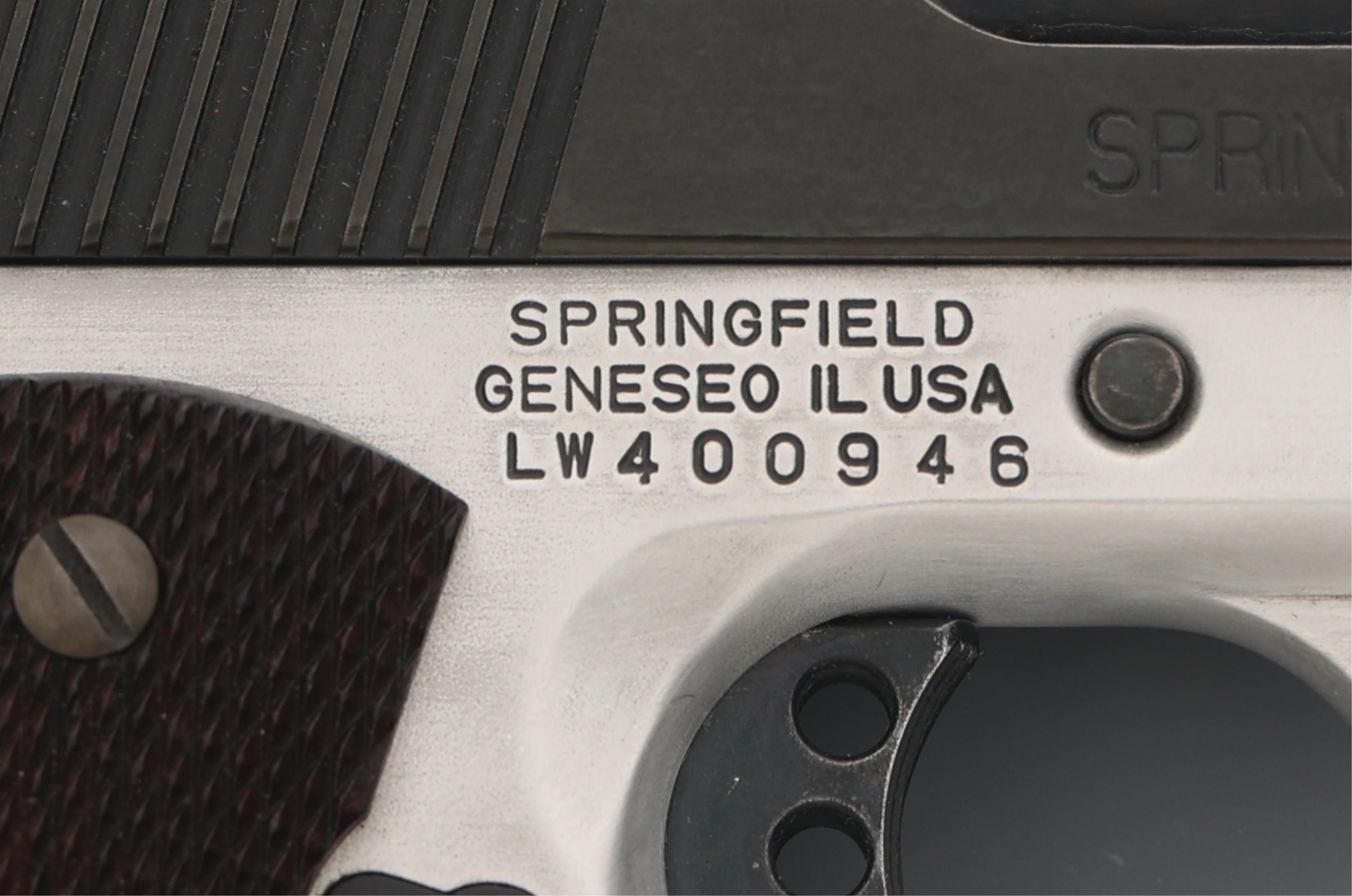 SPRINGFIELD MODEL 1911-A1 .45 ACP CALIBER PISTOL