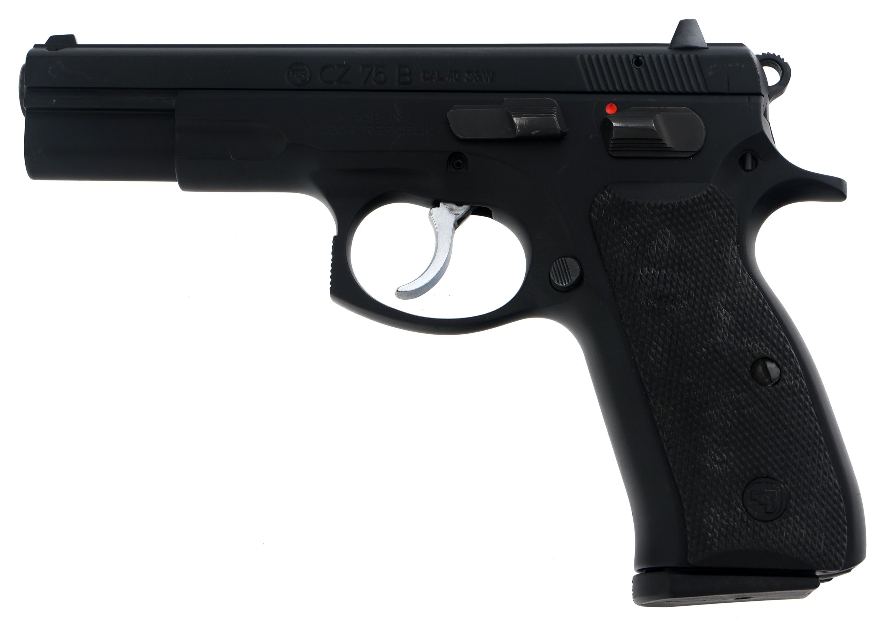 CZ MODEL 75B .40 S&W CALIBER SEMI AUTO PISTOL