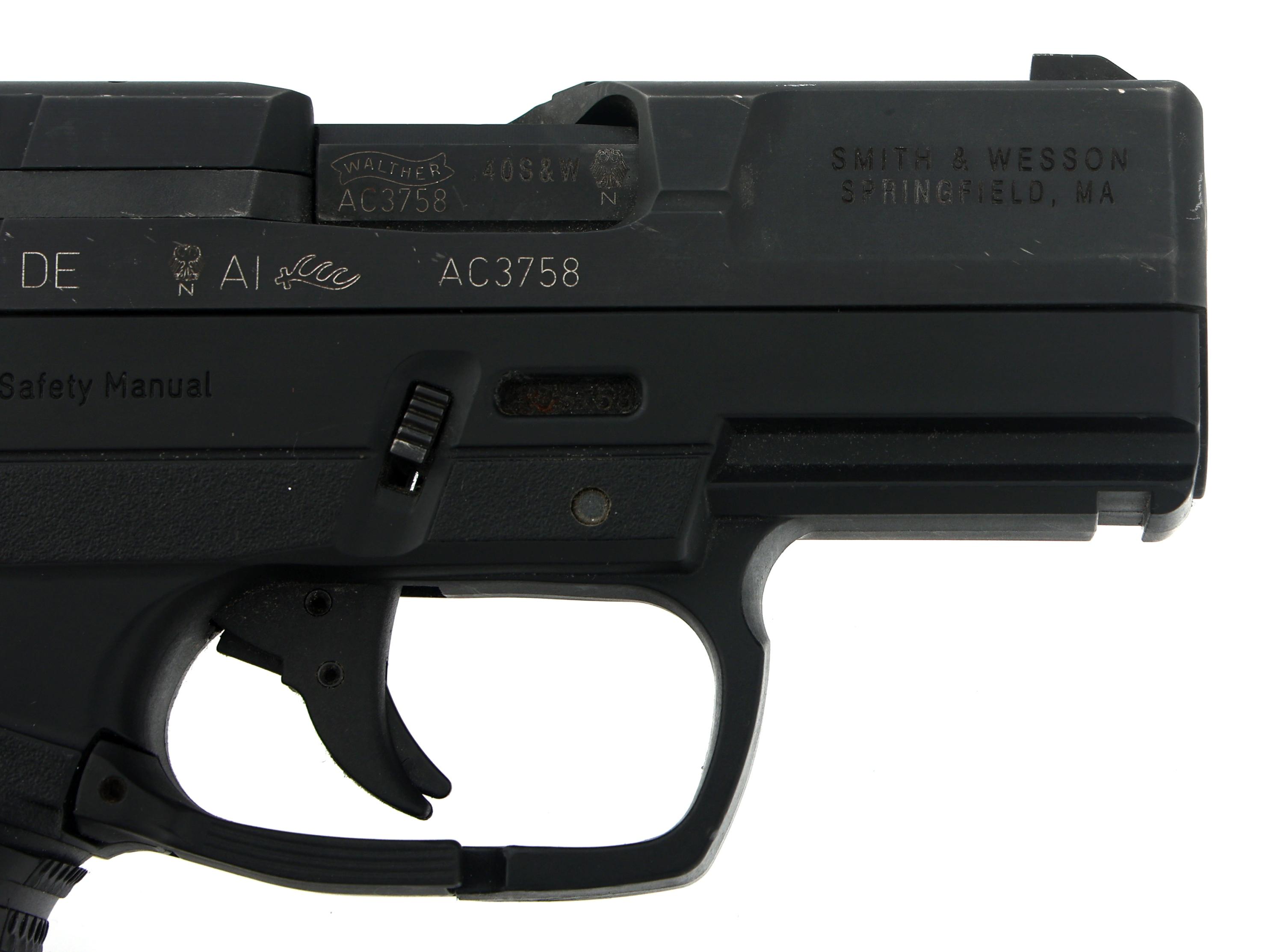 WALTHER MODEL PPS .40 S&W CALIBER PISTOL