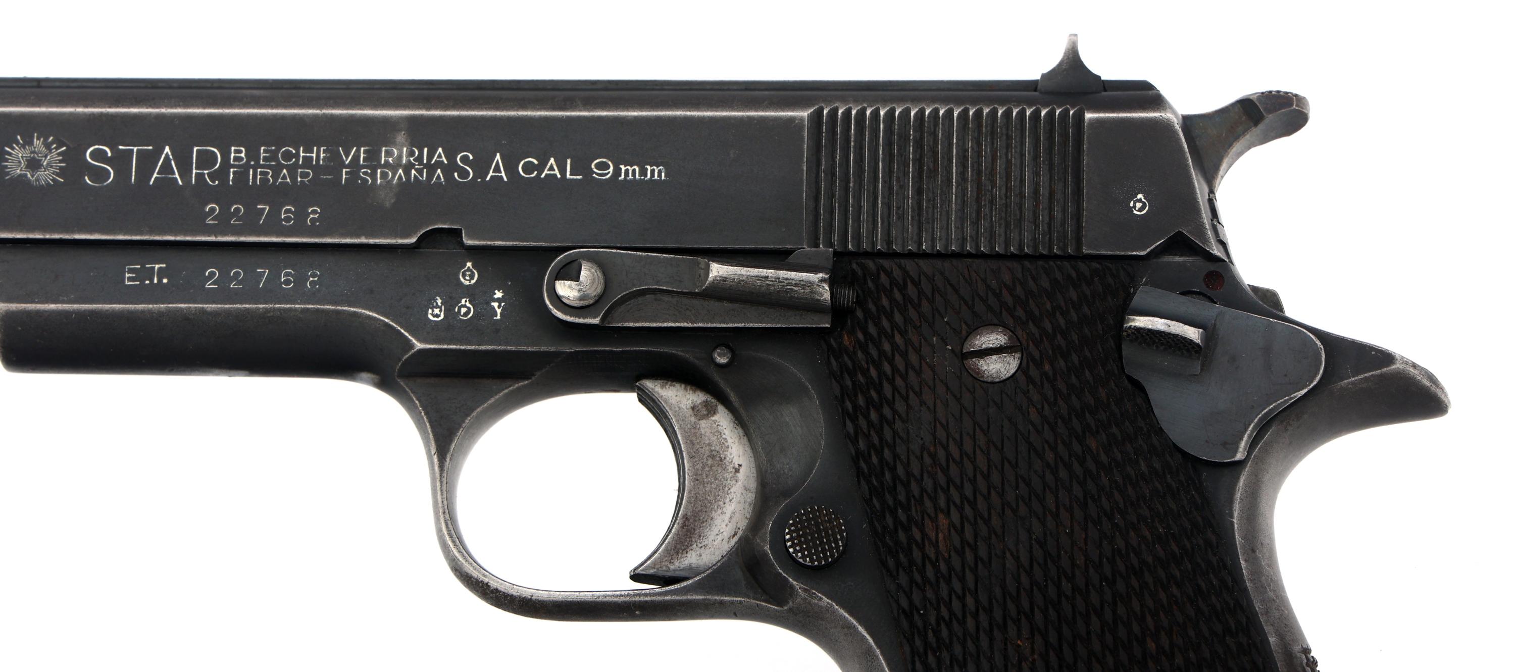 STAR MODEL SUPER A 9mm LARGO CALIBER PISTOL