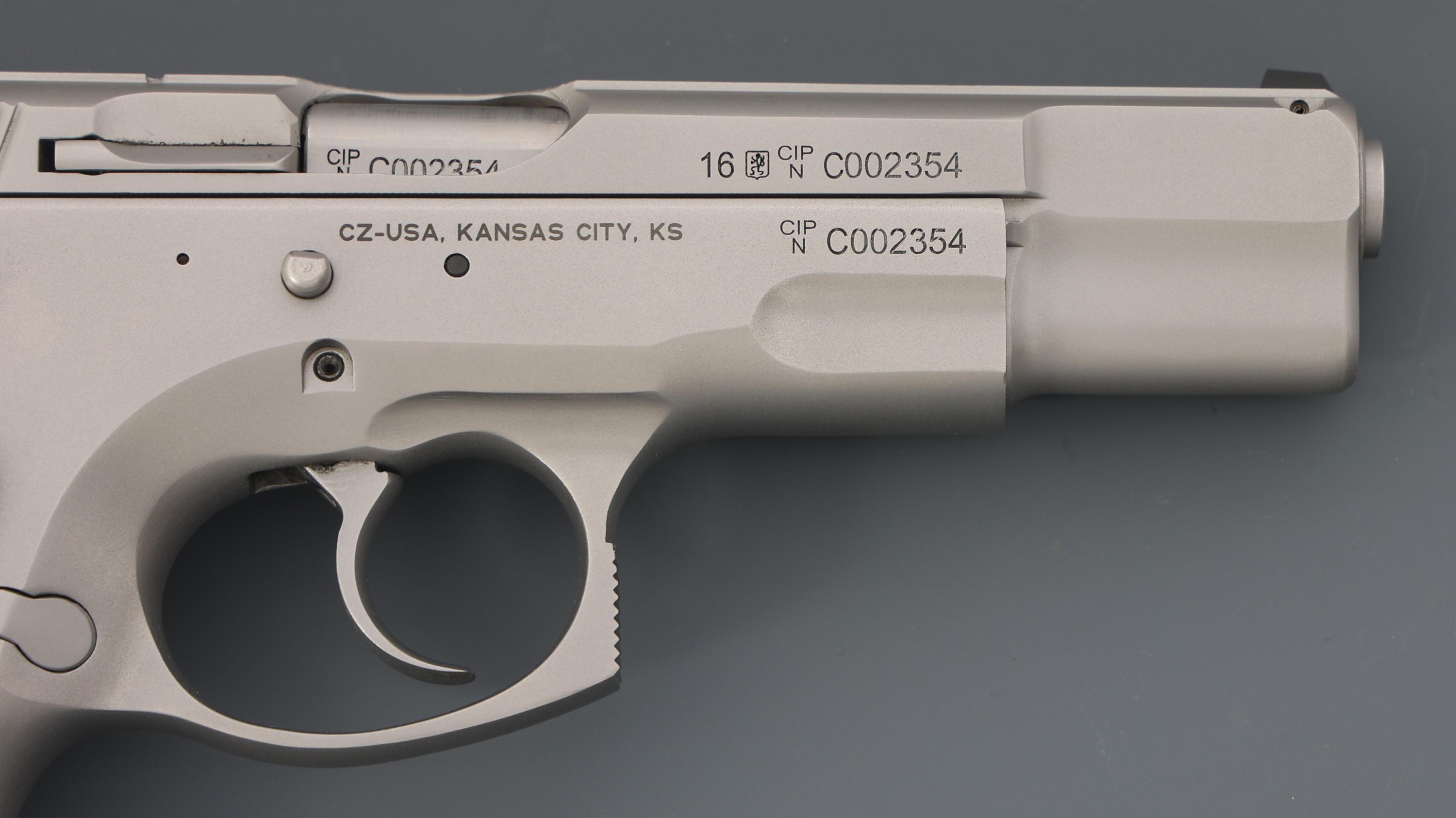 CZ MODEL 75 B 9x19mm CALIBER PISTOL