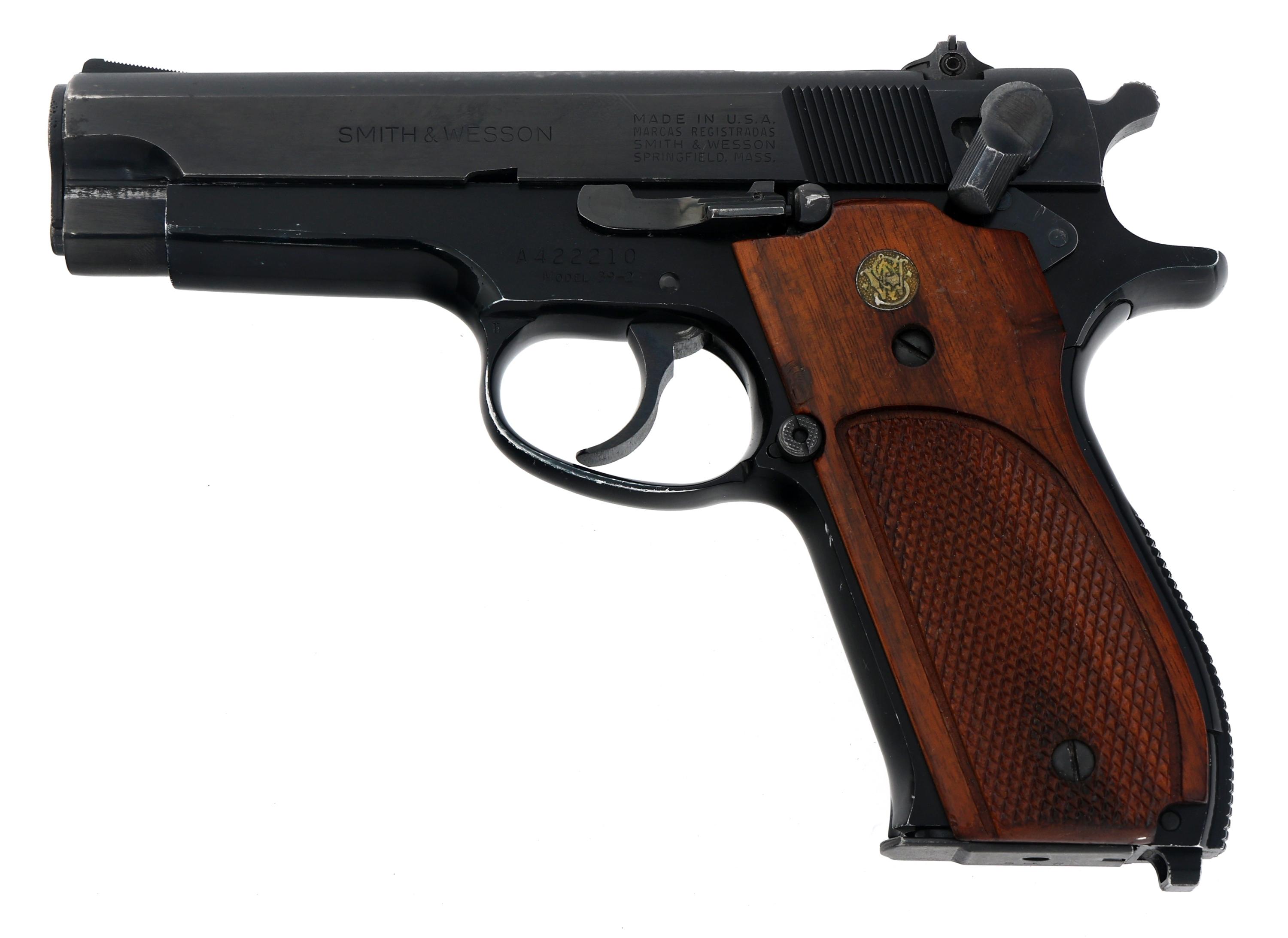 SMITH & WESSON MODEL 39-2 9x19mm CALIBER PISTOL