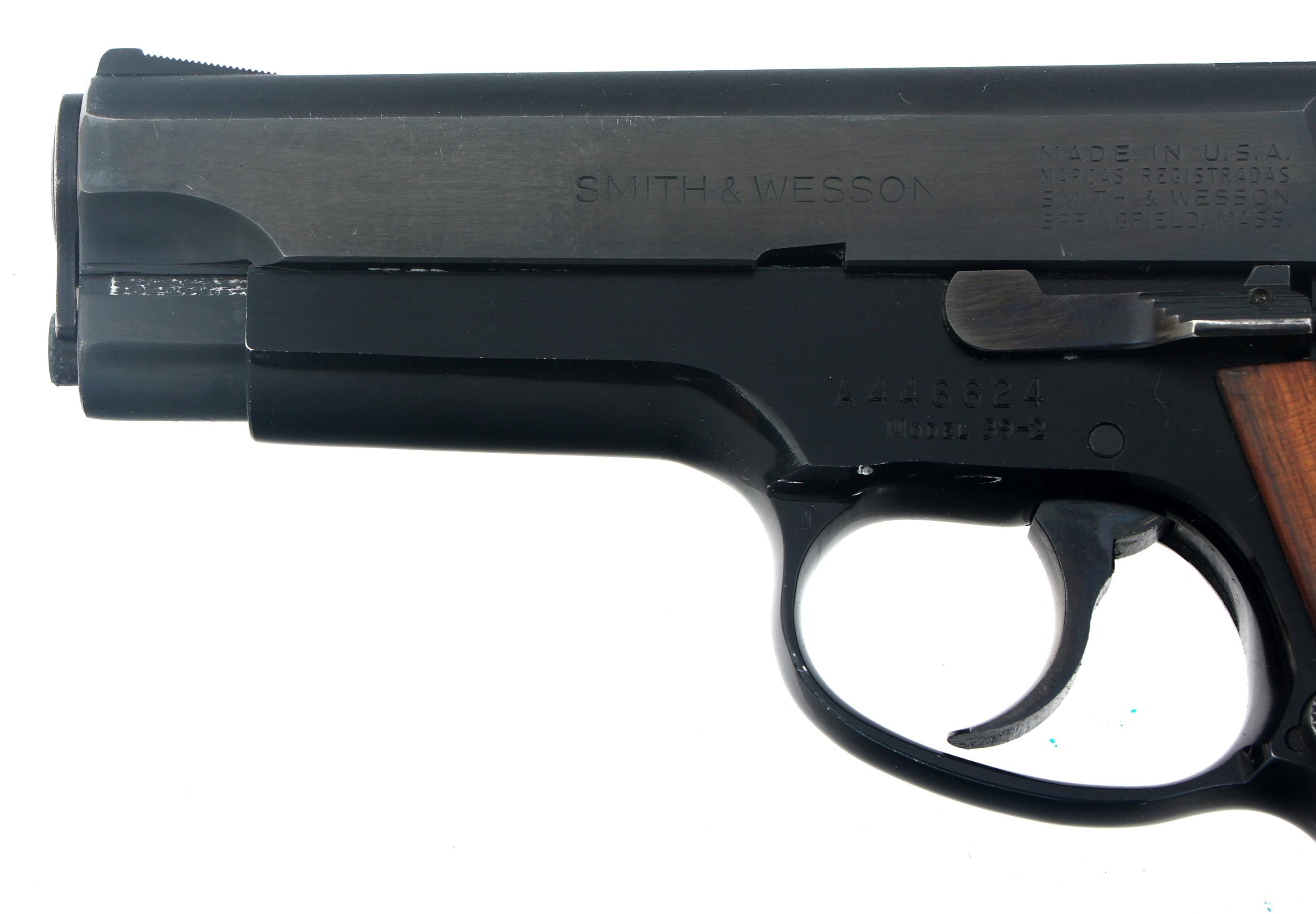 SMITH & WESSON MODEL 39-2 9x19mm CALIBER PISTOL