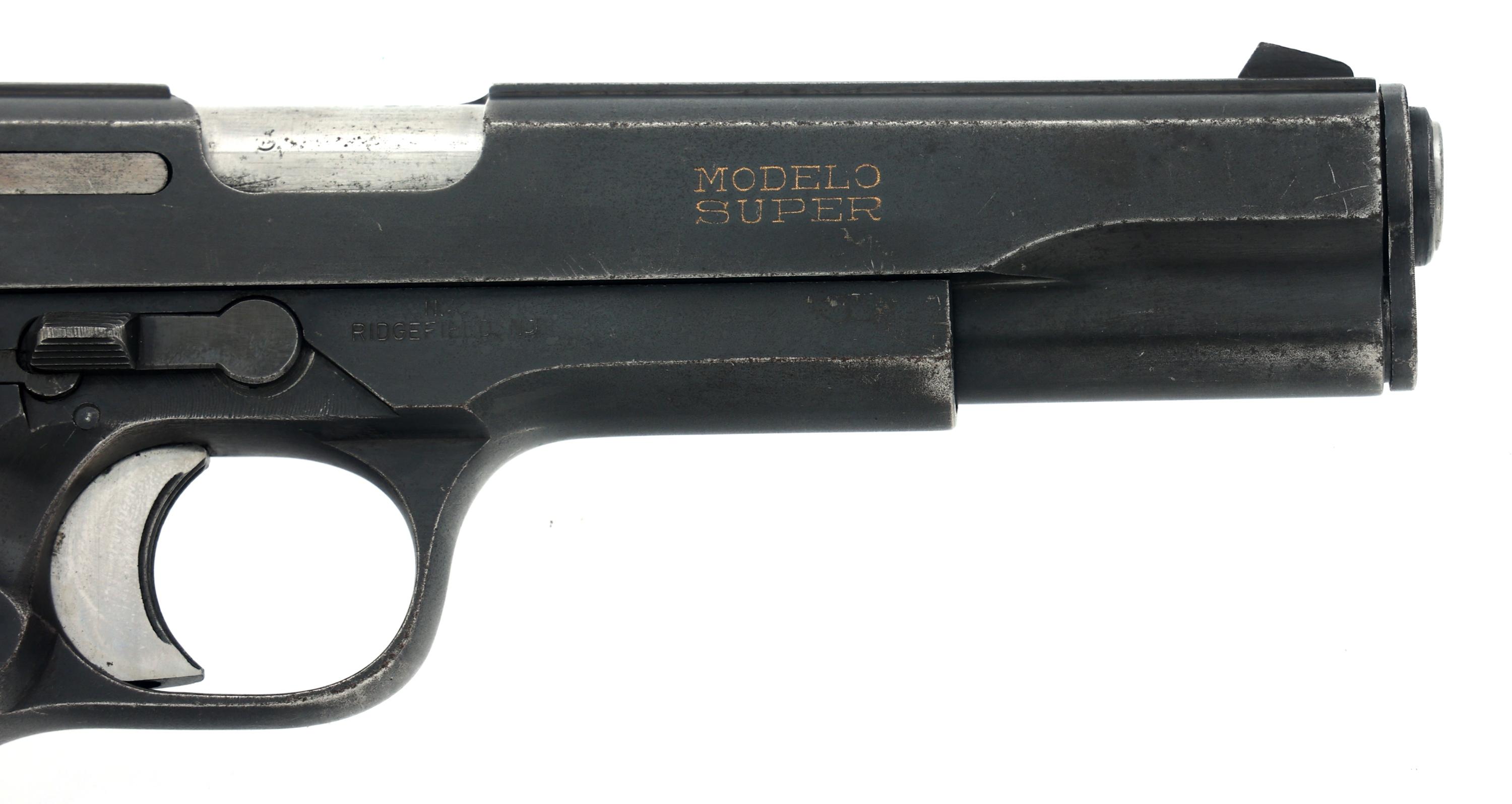 1953 STAR MODEL A SUPER 9mm LARGO CALIBER PISTOL