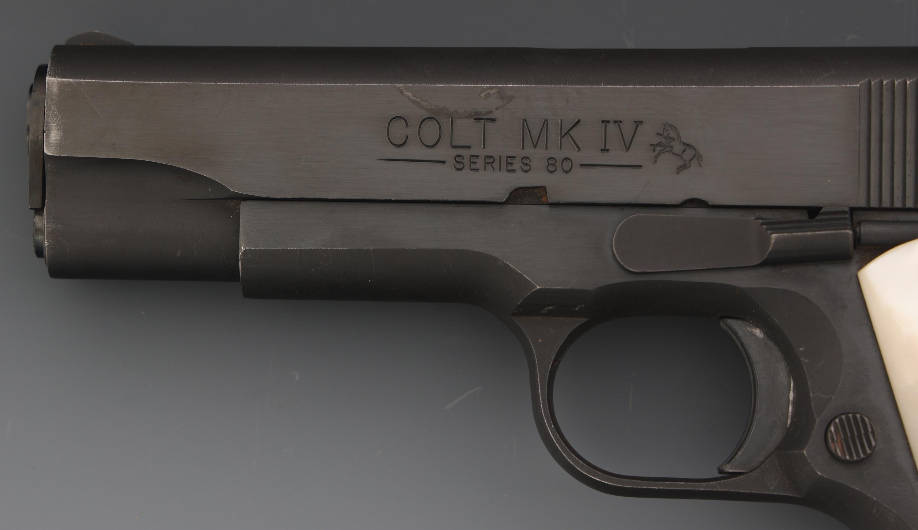 COLT Mk IV SERIES 80 COMBAT COMMANDER PISTOL